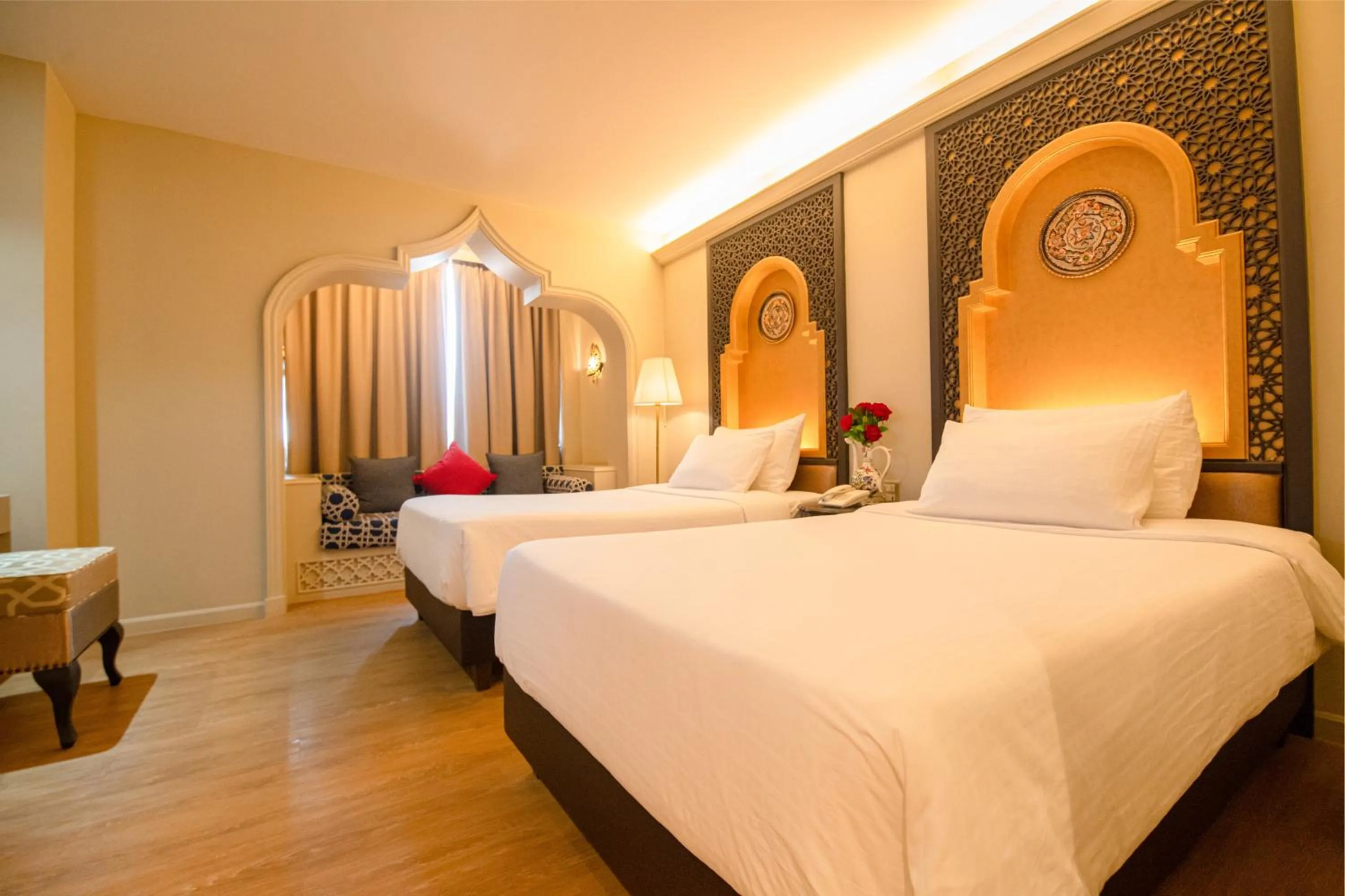 Bedroom, Bed in Amman Unique Hotel