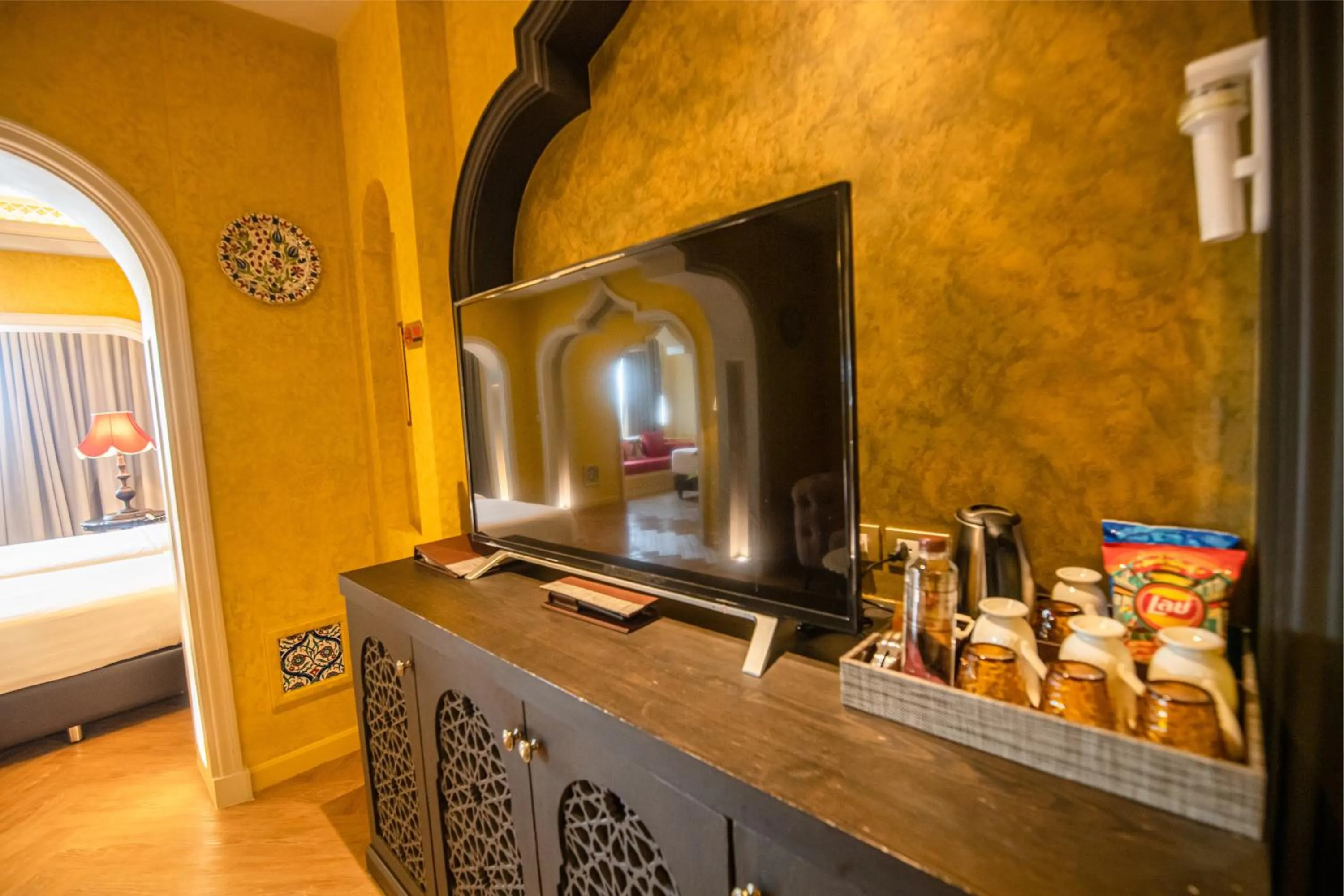 Living room in Amman Unique Hotel