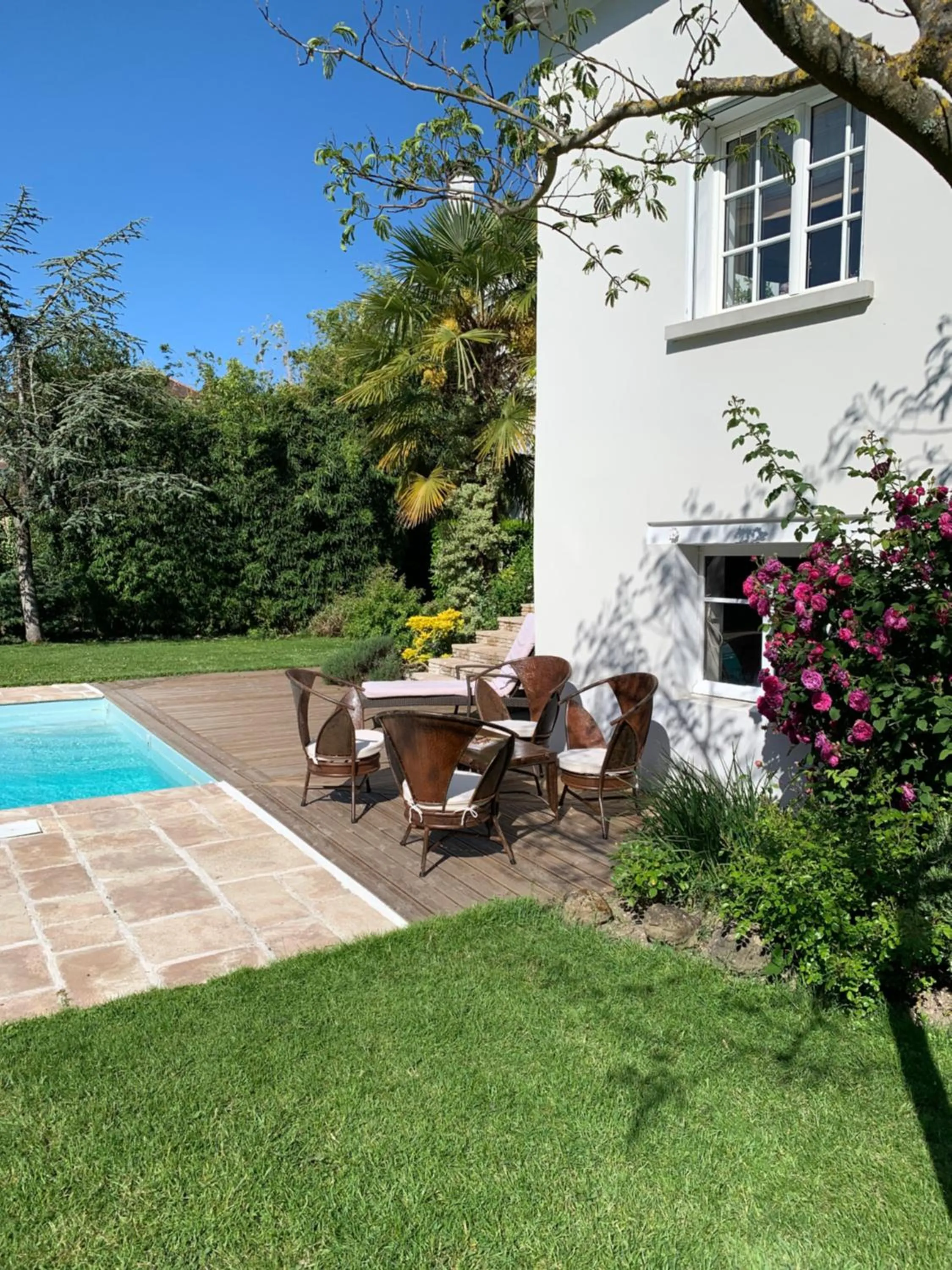 Garden in Maison d'Hôtes Joussaume Latour