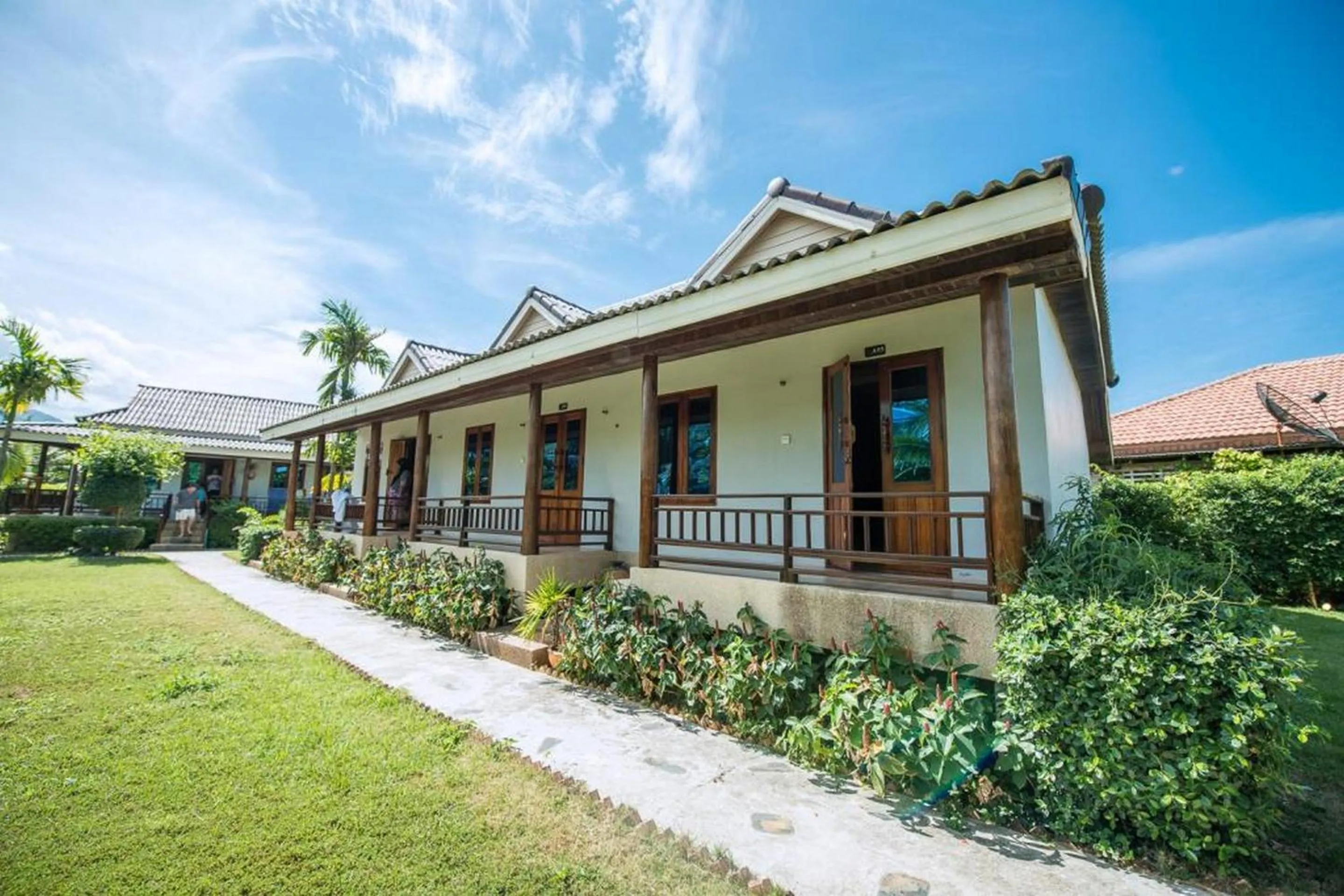 Facade/entrance in Baan Rabieng Resort