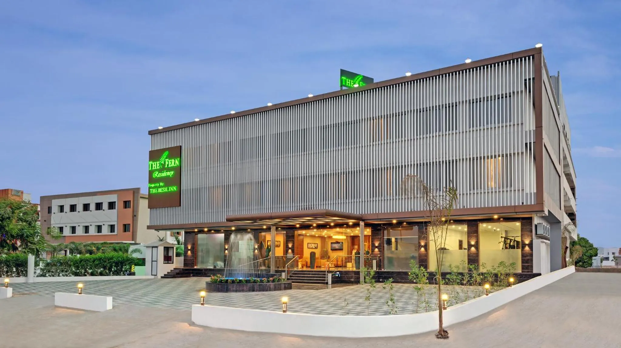 Facade/entrance in The Fern Residency, Bhuj
