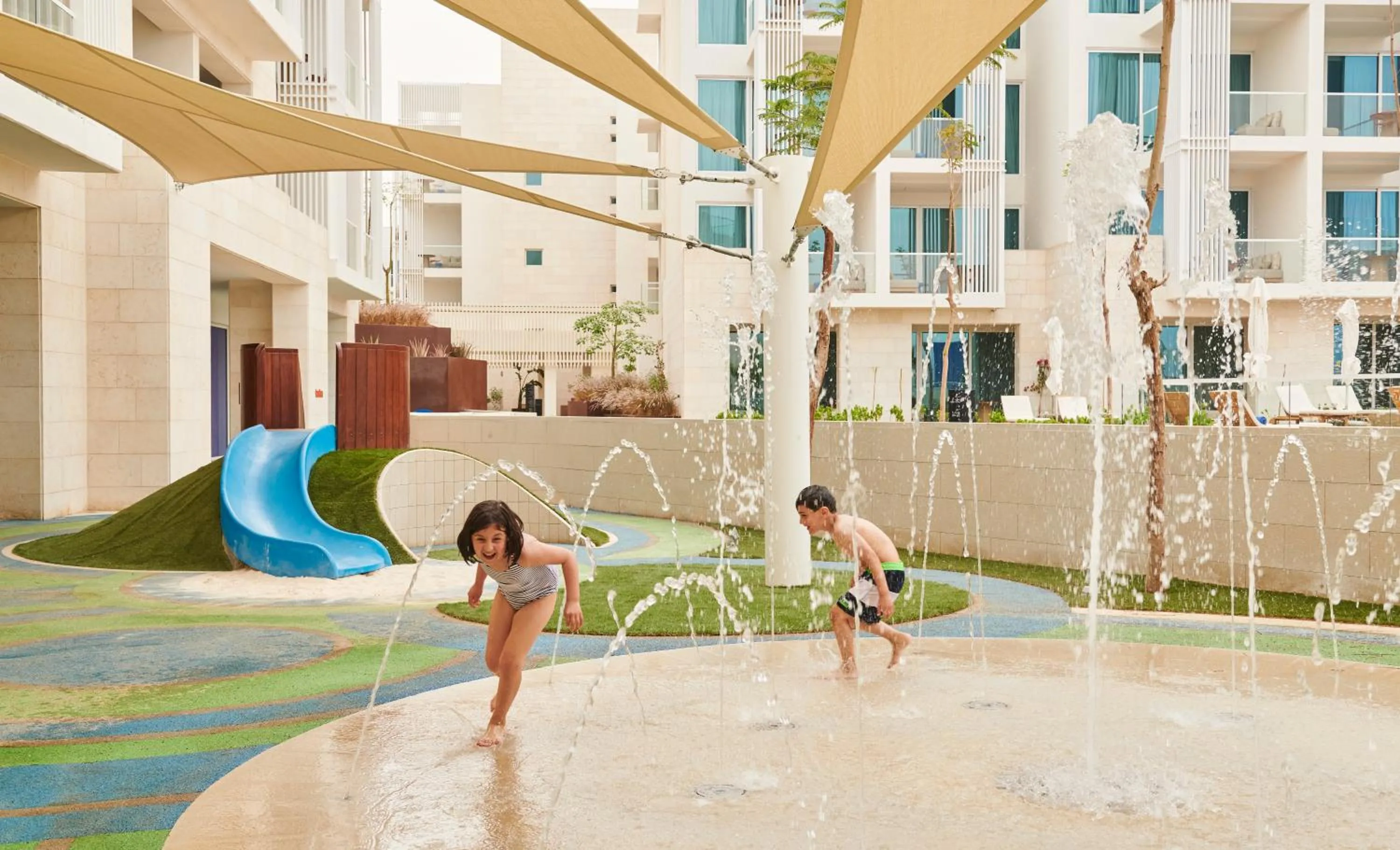 Children play ground in Hyatt Regency Aqaba Ayla Resort