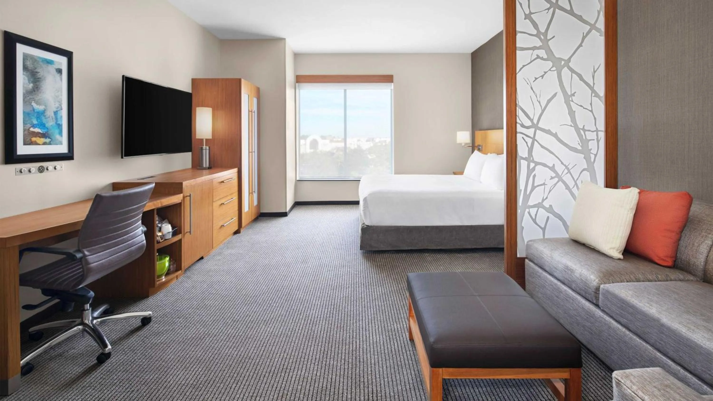 Bed in Hyatt Place Jacksonville St. Johns Town Center