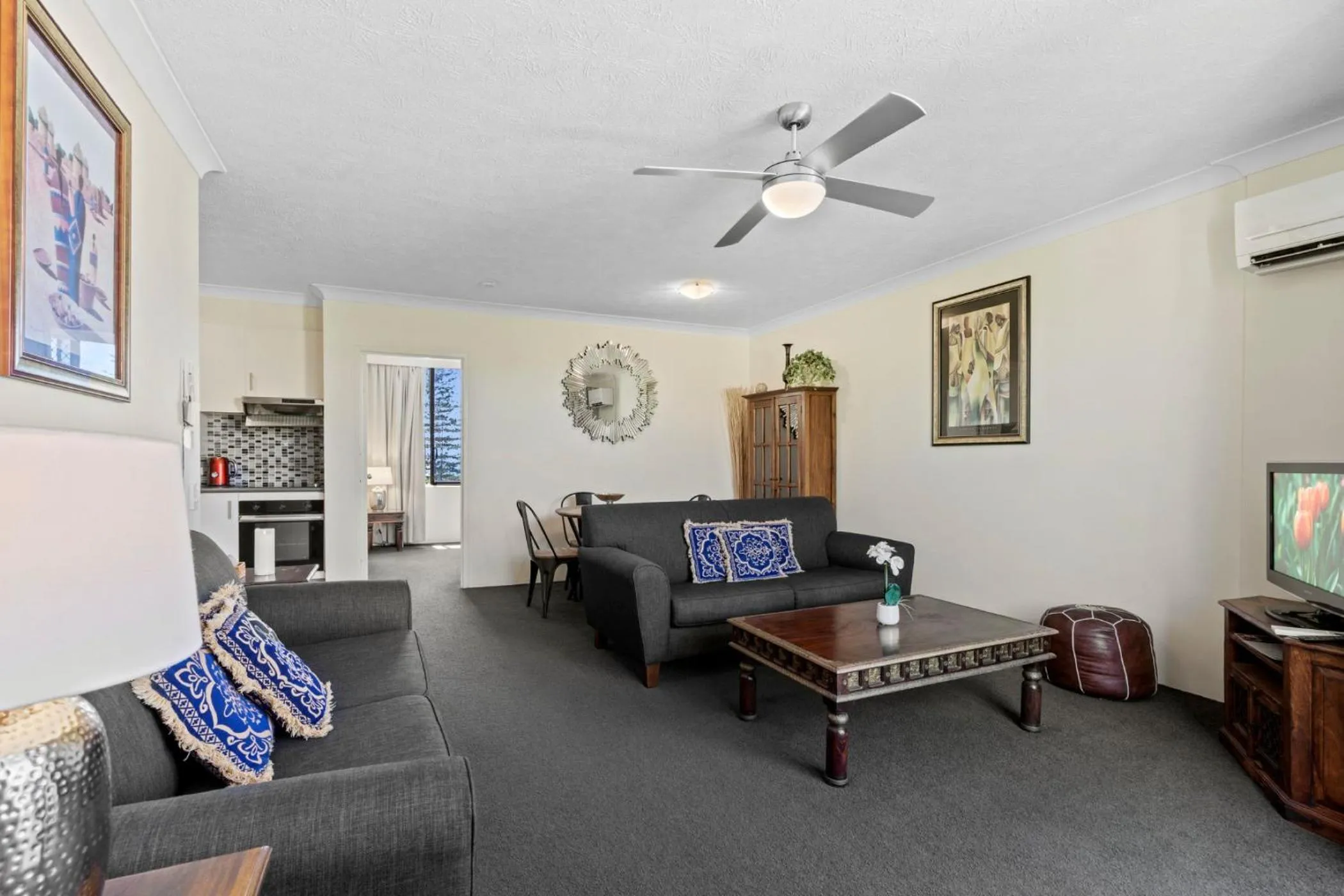 Living room in Aussie Resort