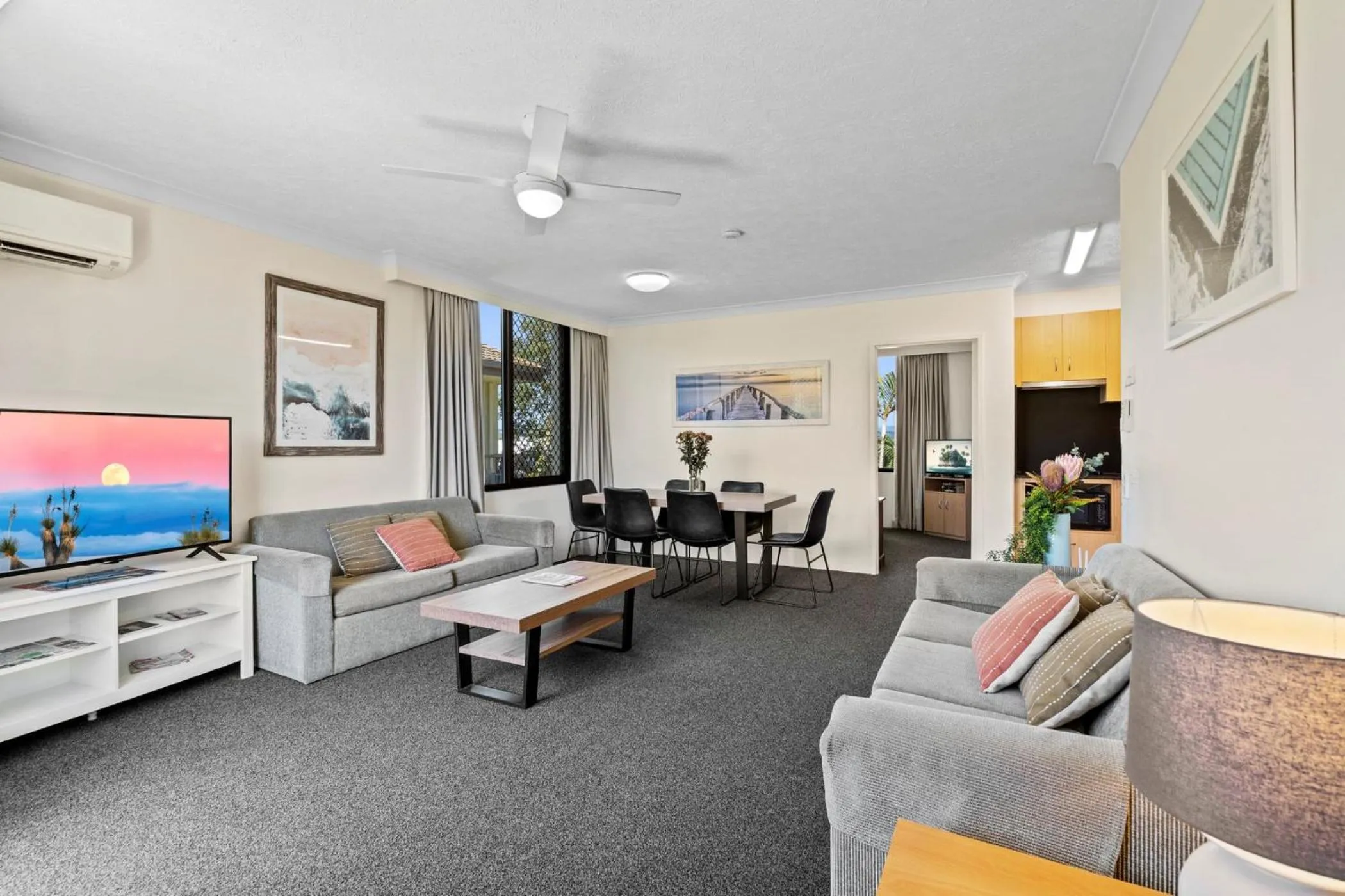 Living room in Aussie Resort