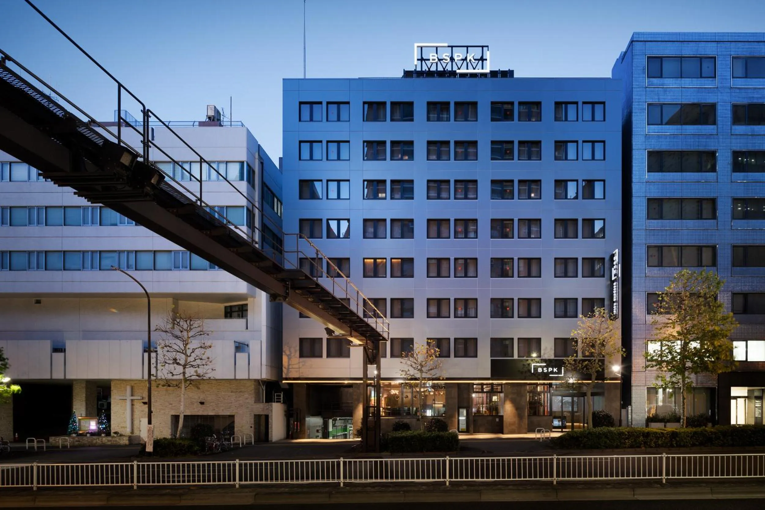 Facade/entrance in Bespoke Hotel Shinjuku