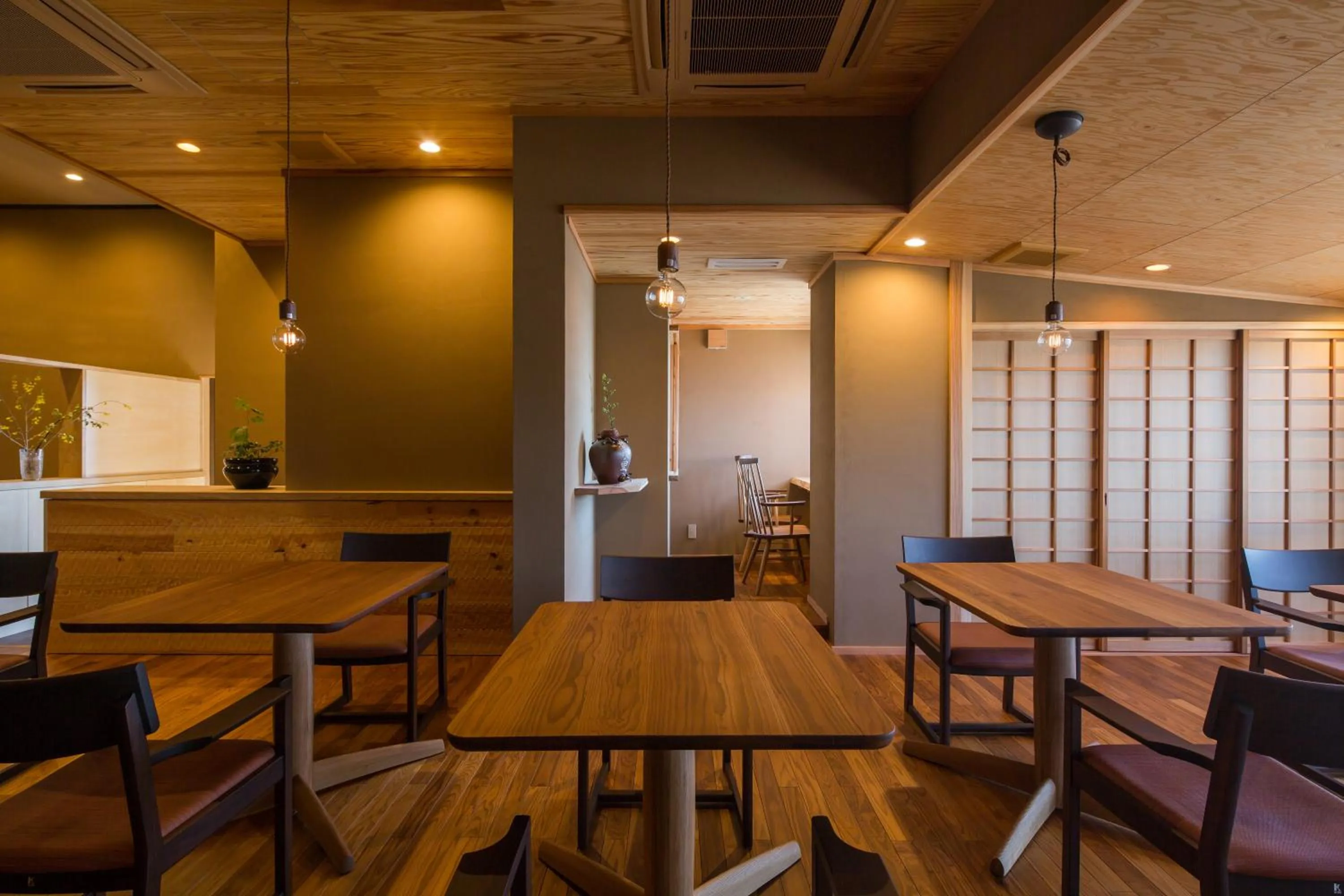 Dining area in Ryokan Beniayu
