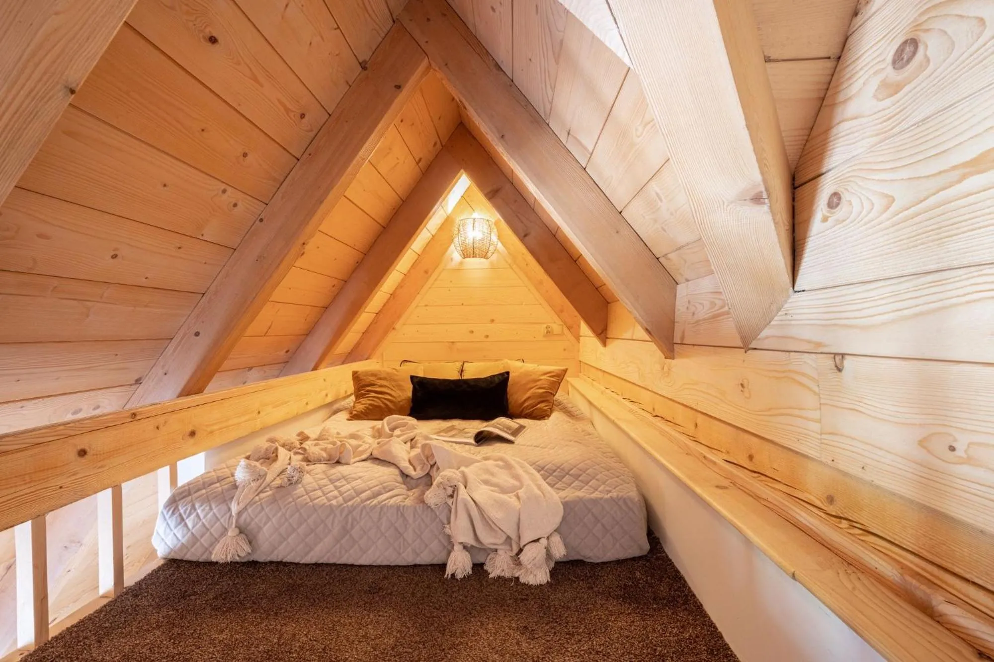 Bed in Villa Tatrica