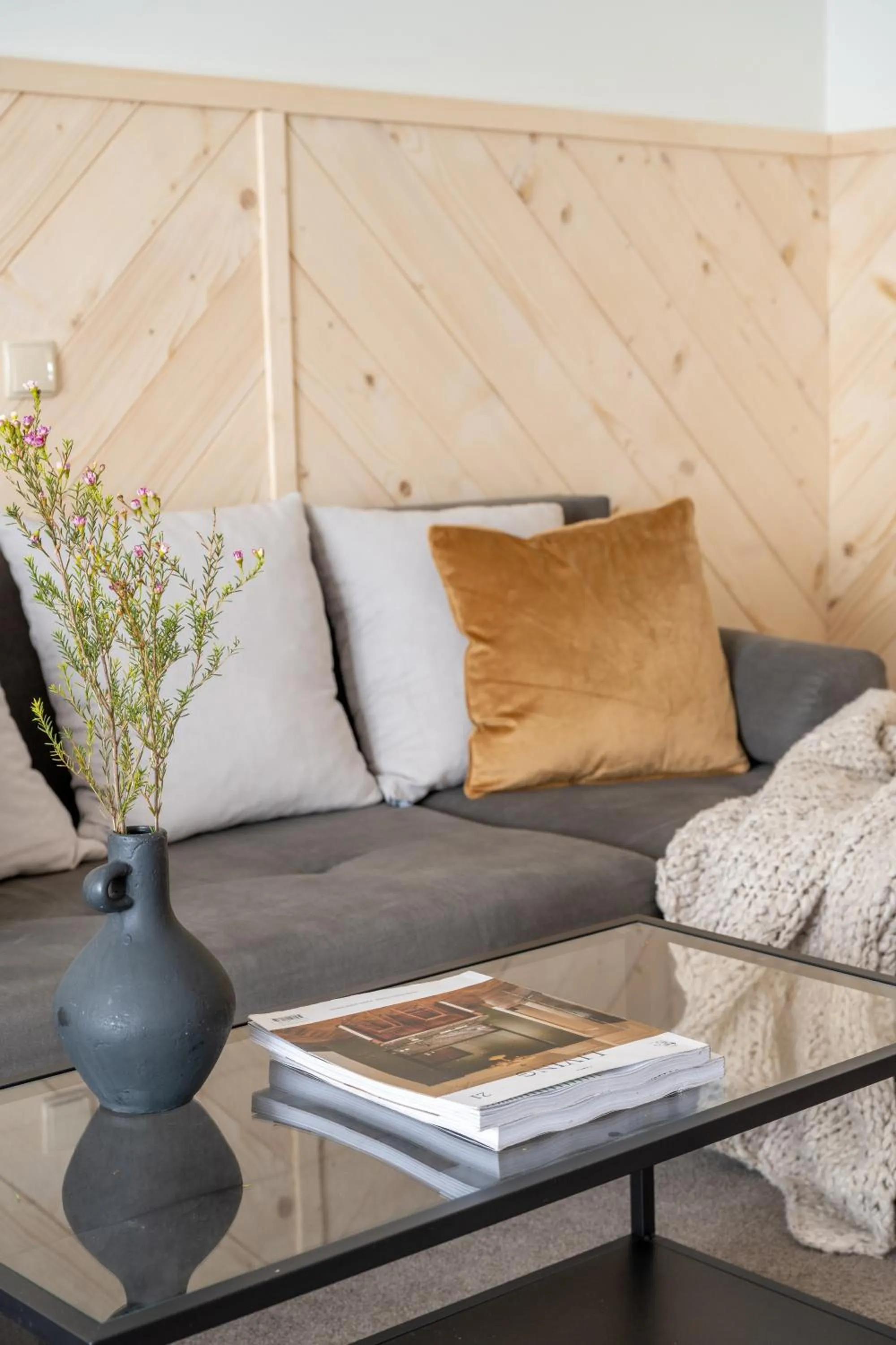 Seating area in Villa Tatrica