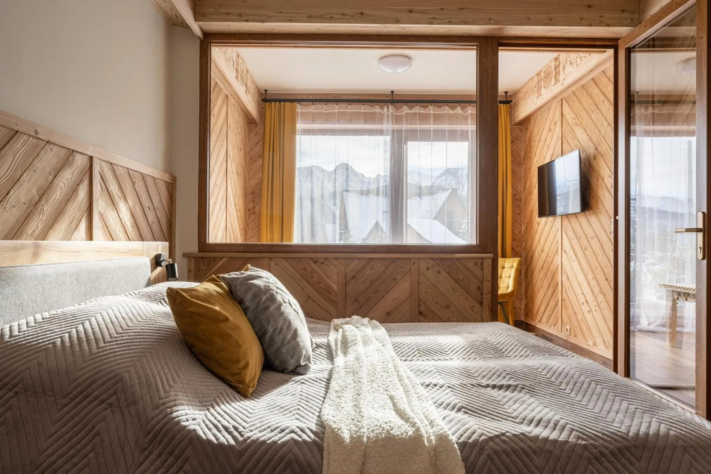 Bed in Villa Tatrica