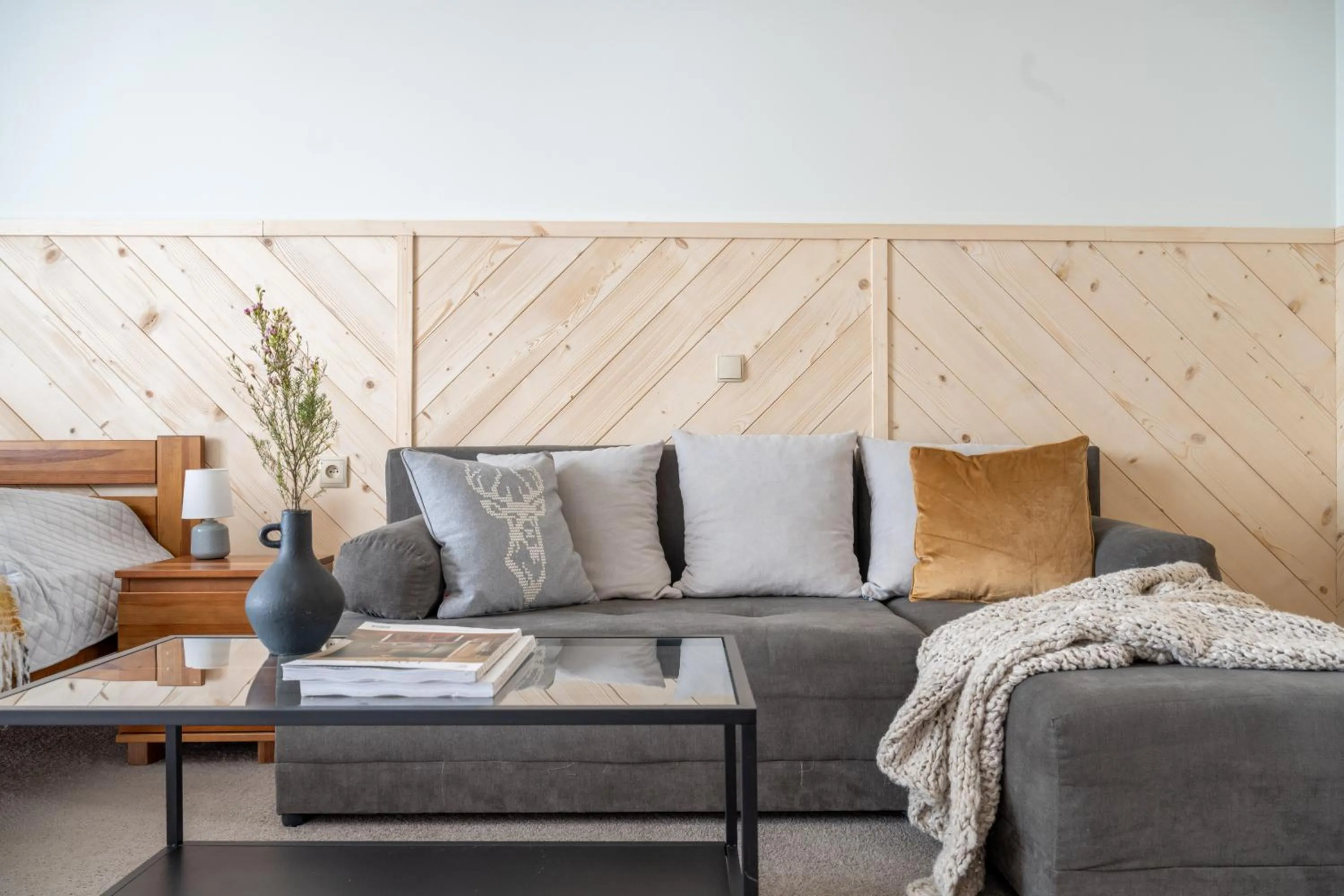 Bed in Villa Tatrica