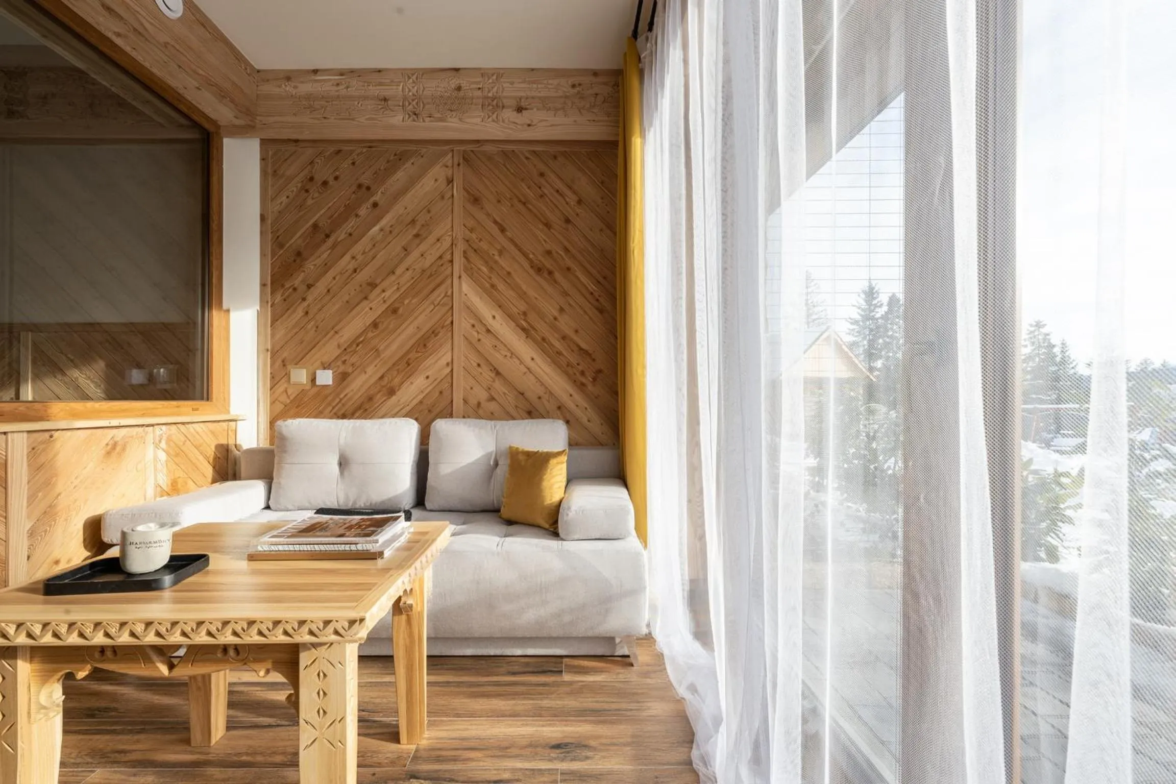 Living room in Villa Tatrica