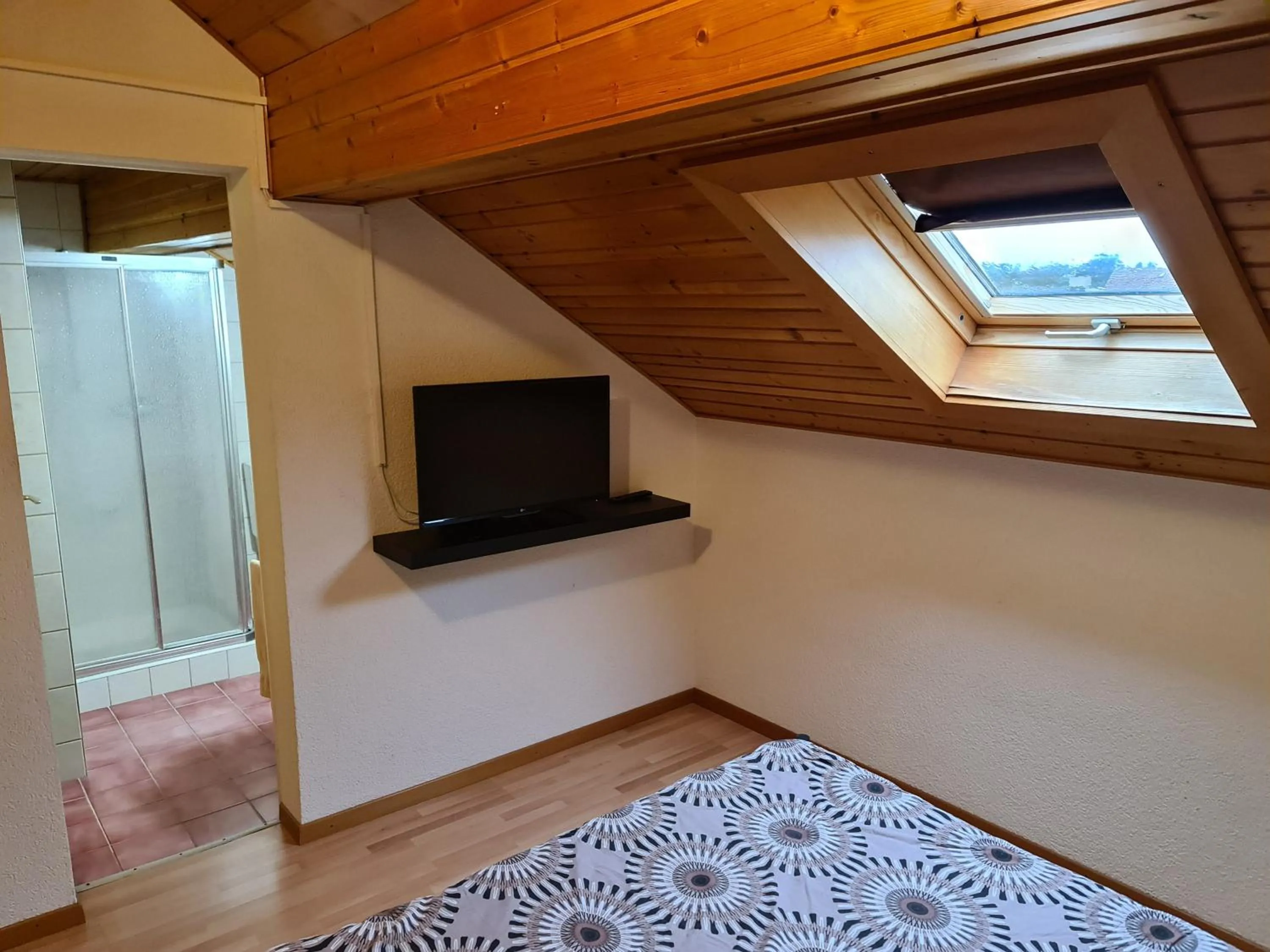 Bed in Auberge de Ballens