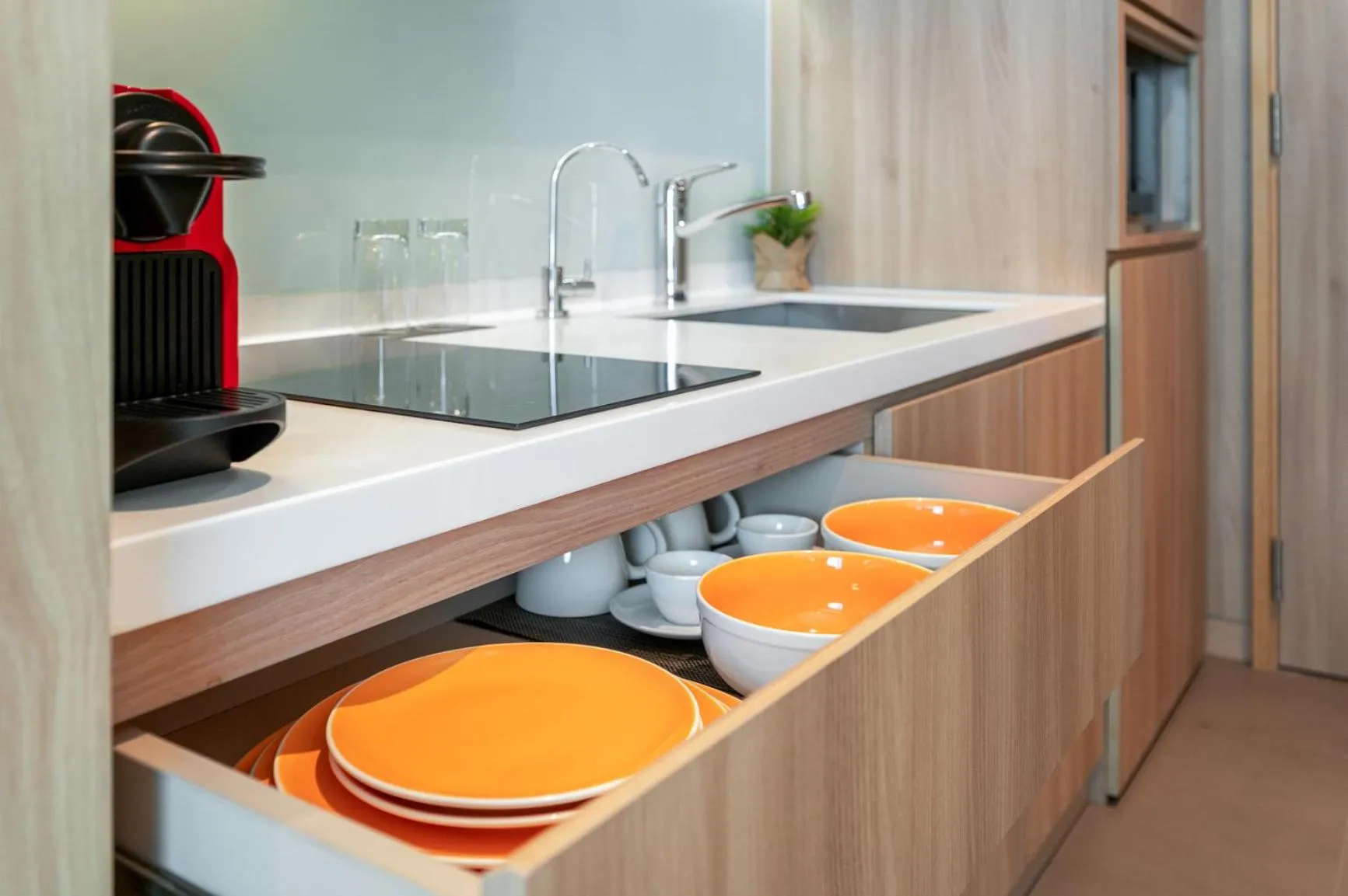 Kitchen or kitchenette in Dorsett Changi City Singapore