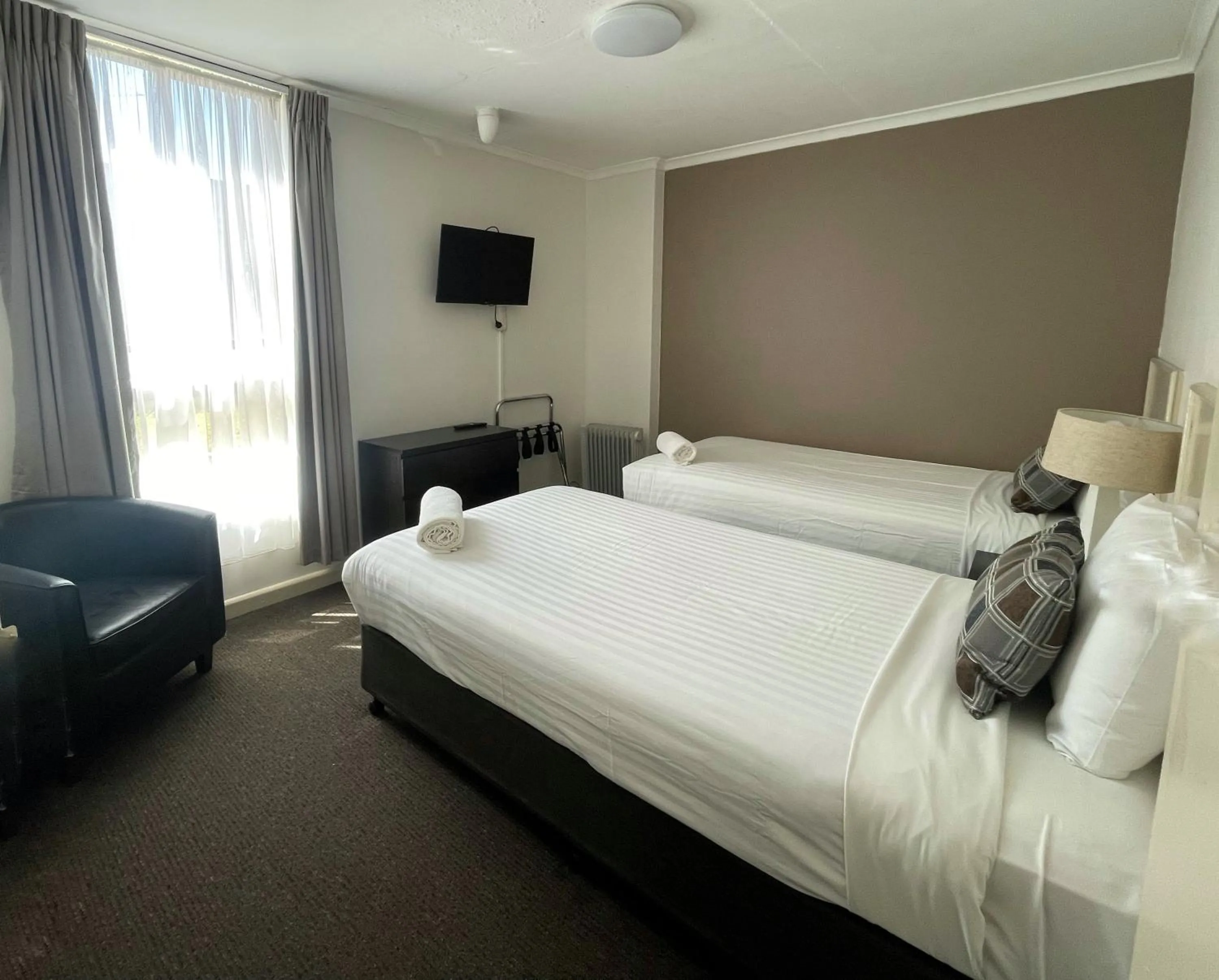 Bed in Fig Tree Motel