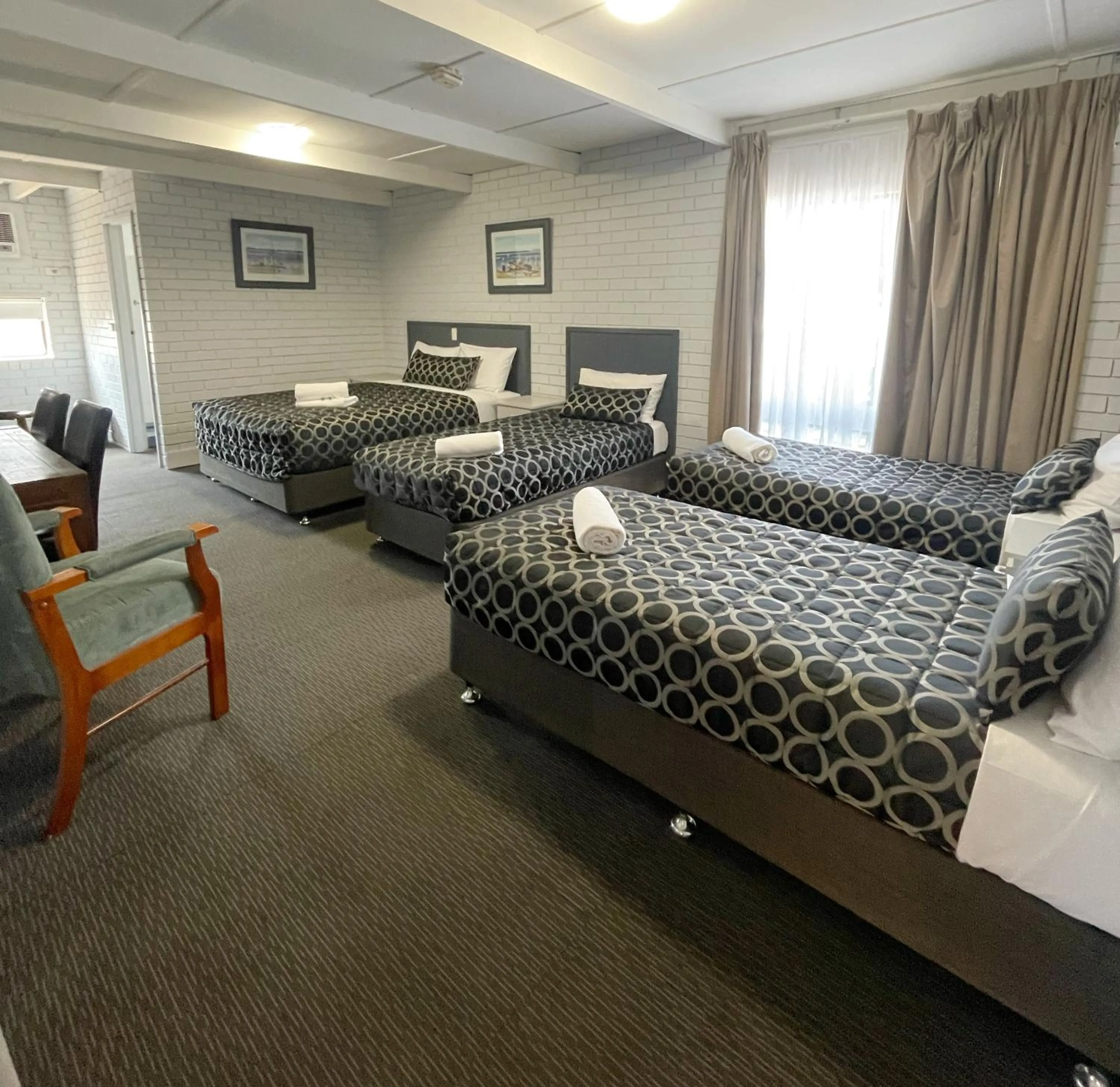 Bed in Fig Tree Motel