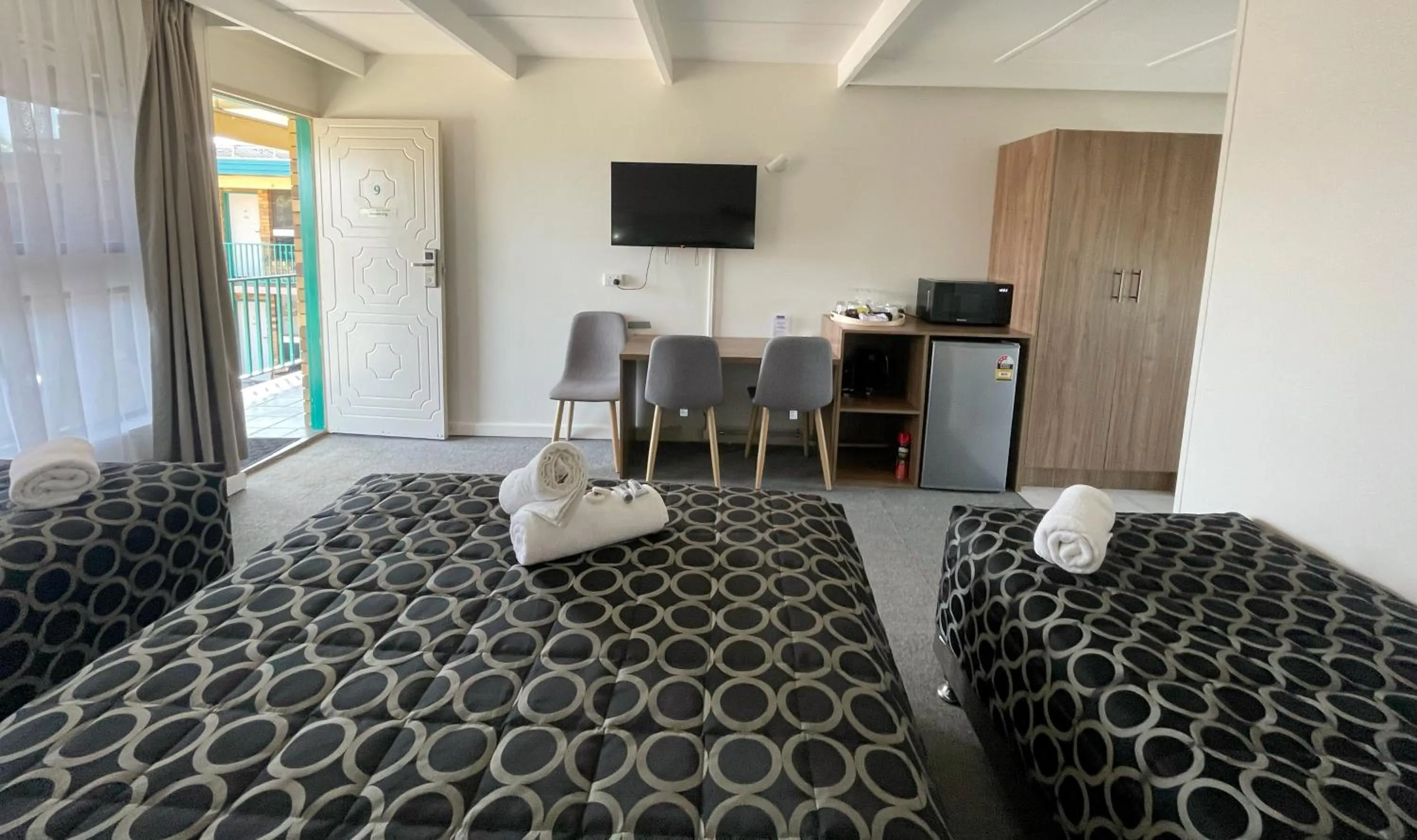 Bed in Fig Tree Motel