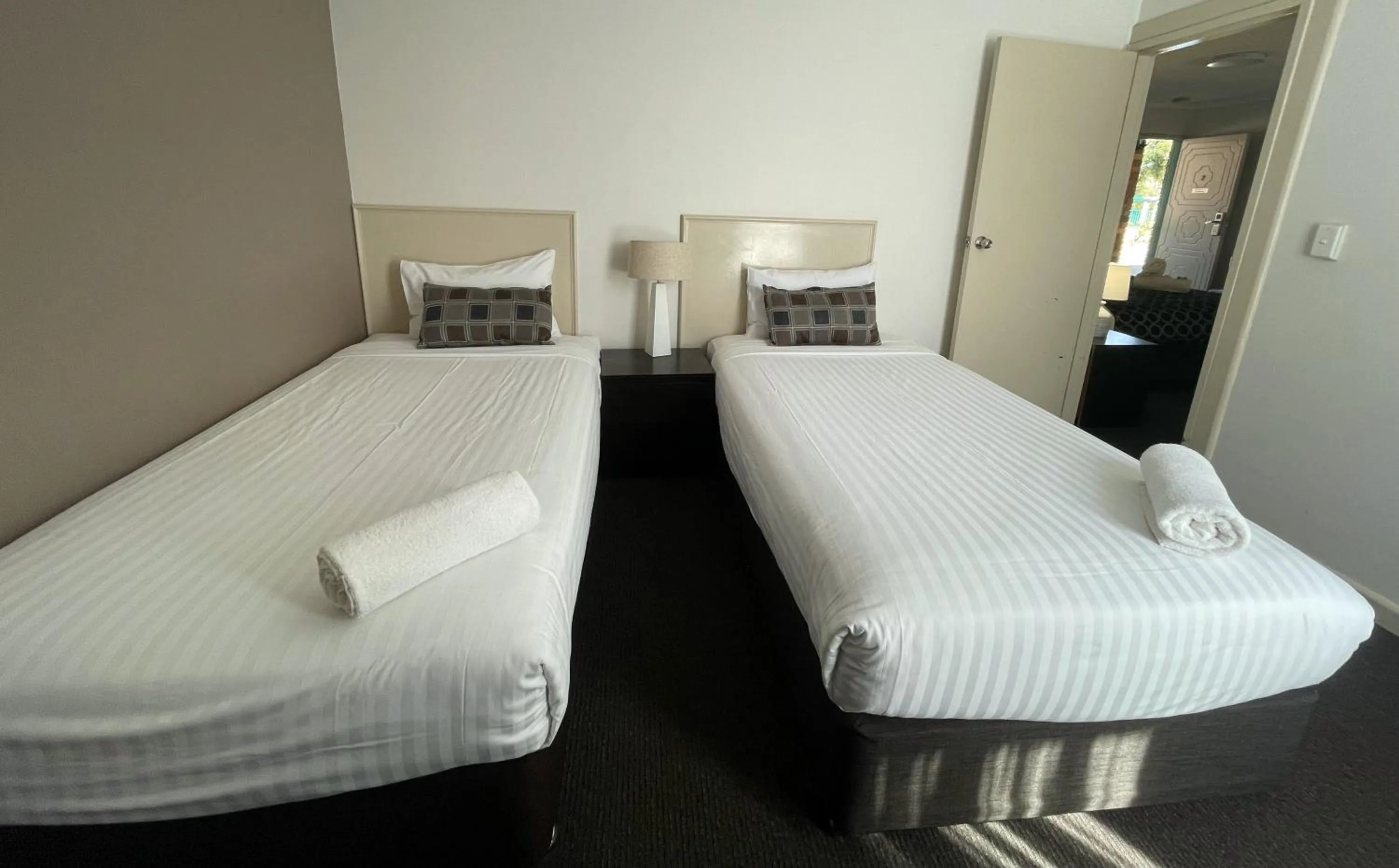 Bed in Fig Tree Motel