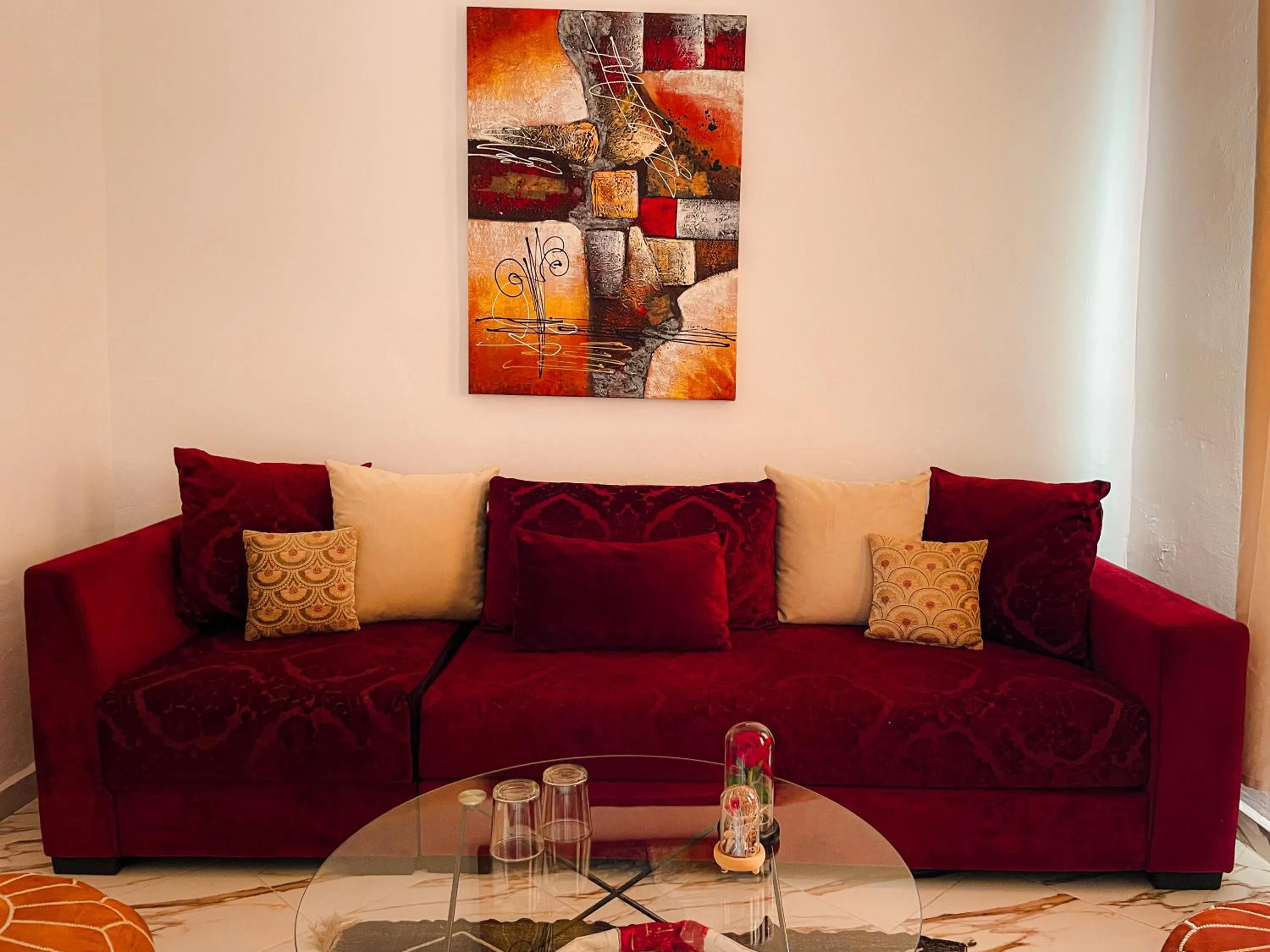 Living room in Hotel Princesse Ilham