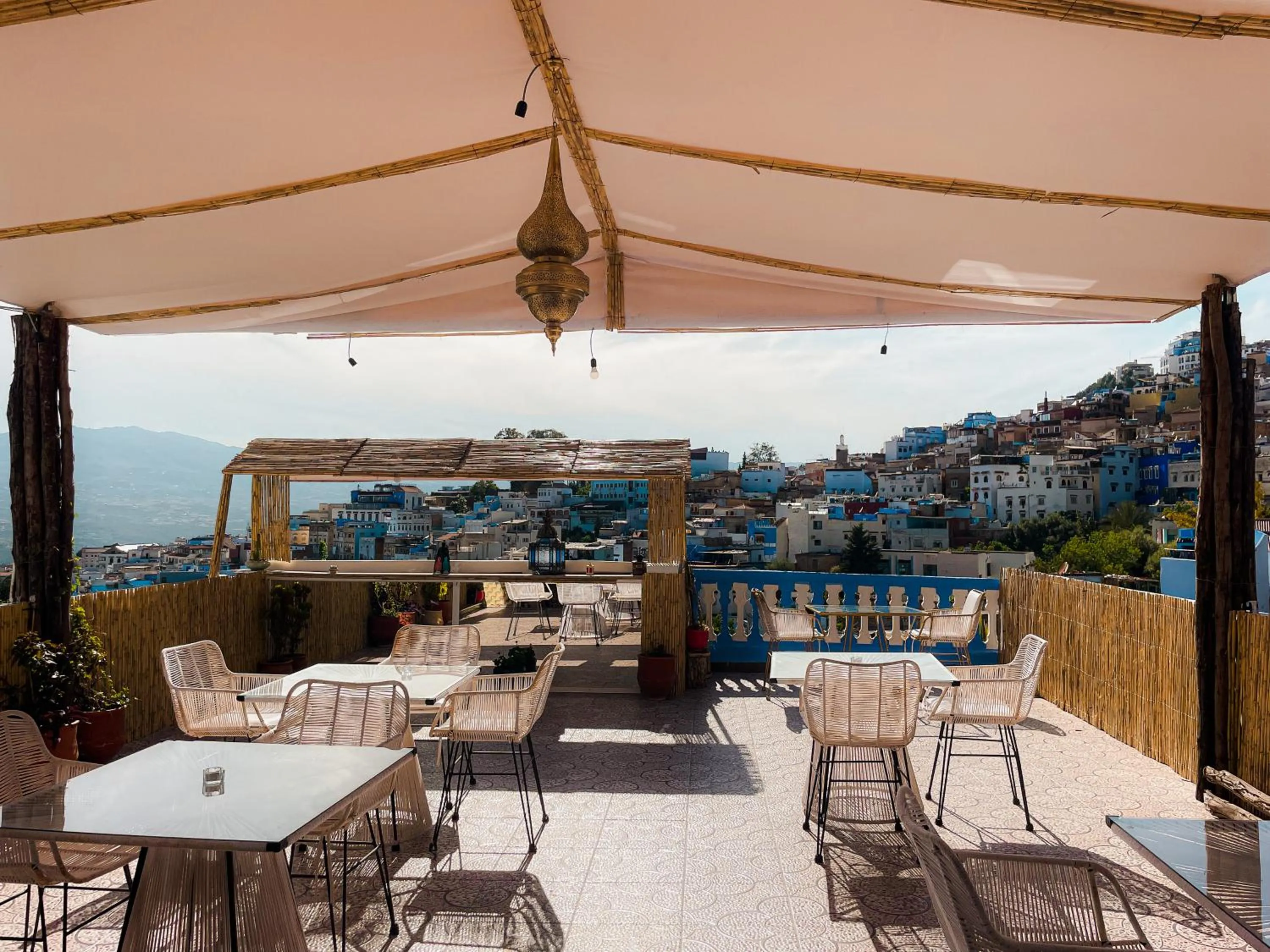 Patio in Hotel Princesse Ilham