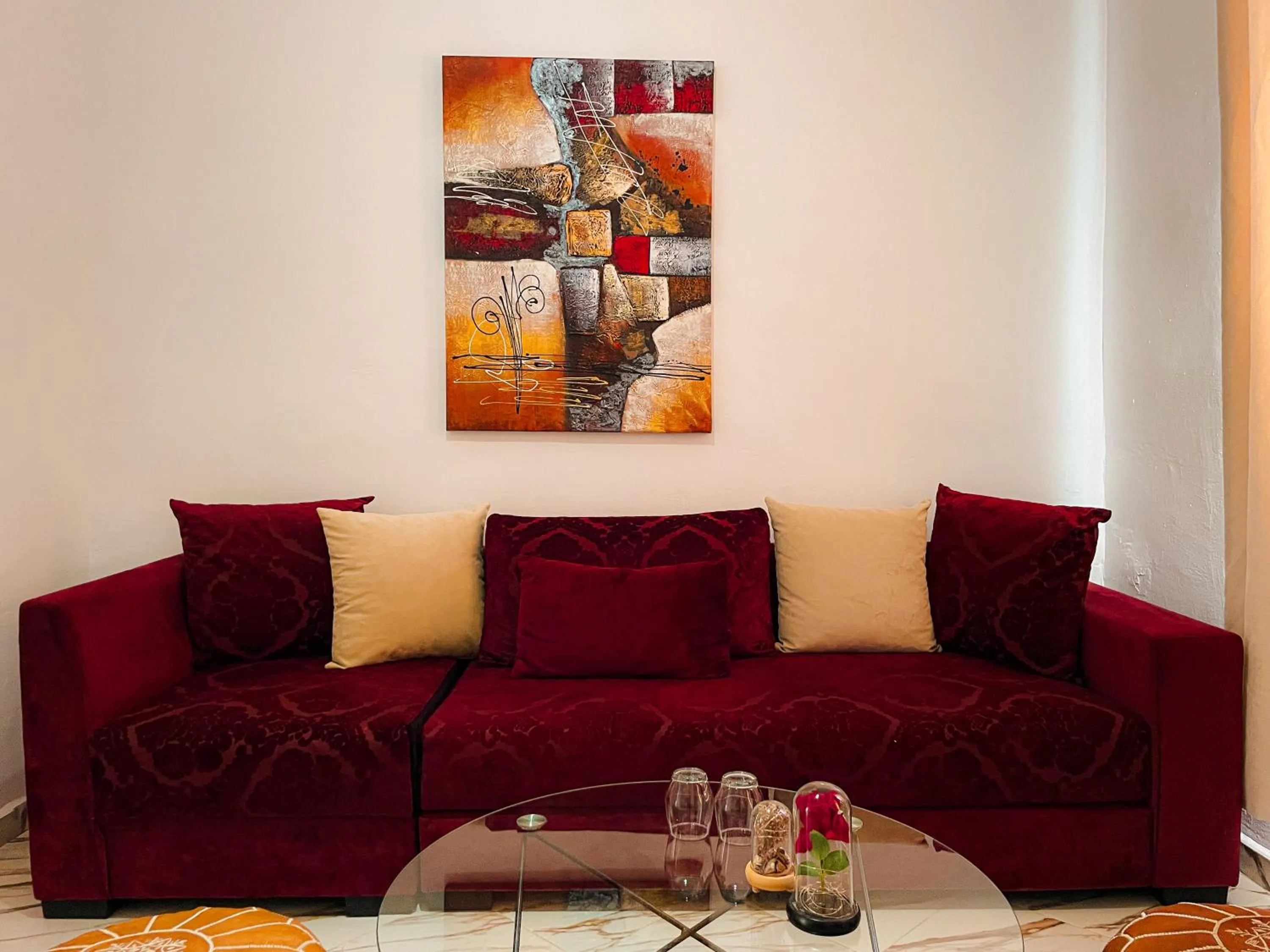 Living room in Hotel Princesse Ilham