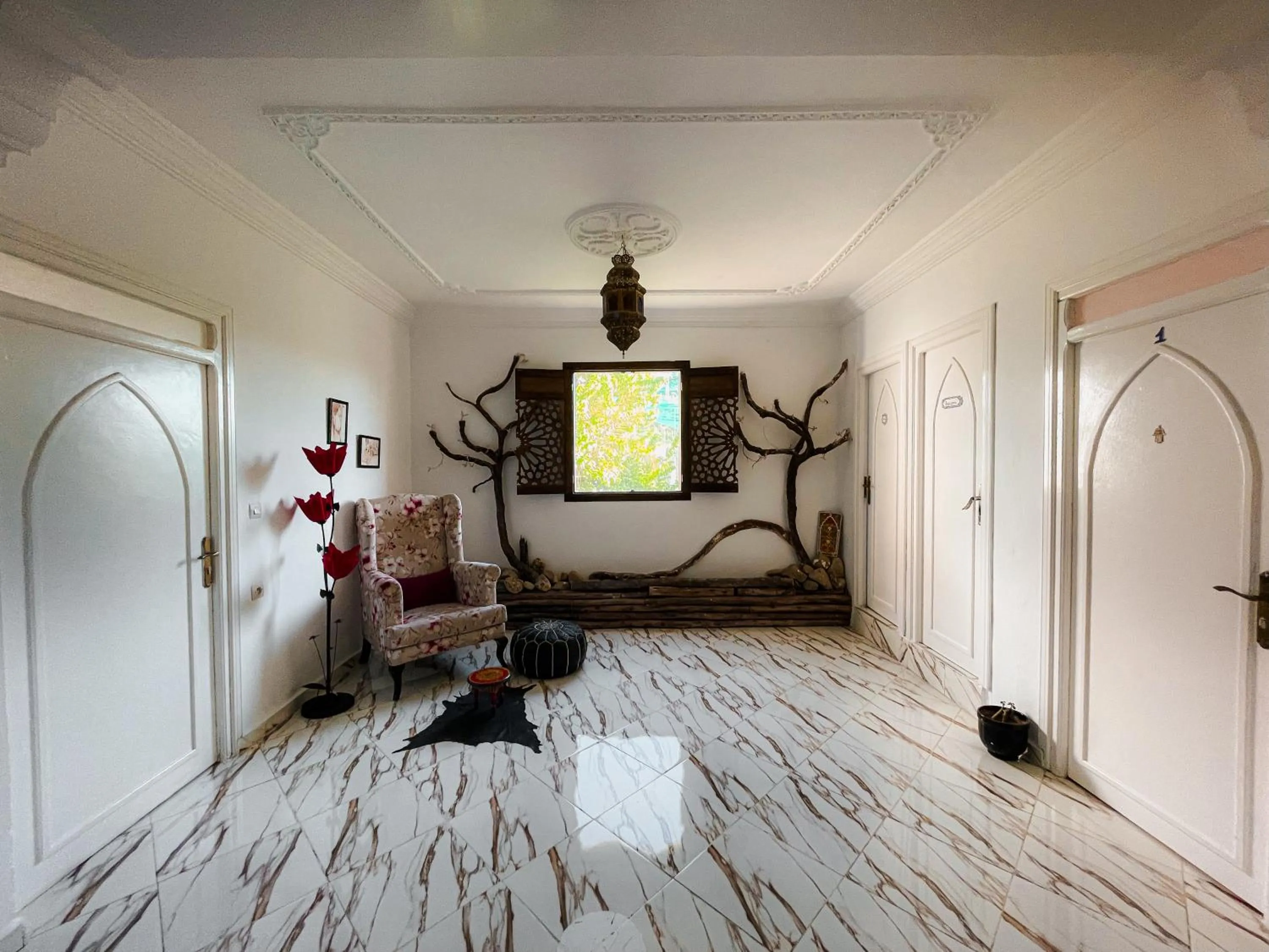 Living room in Hotel Princesse Ilham