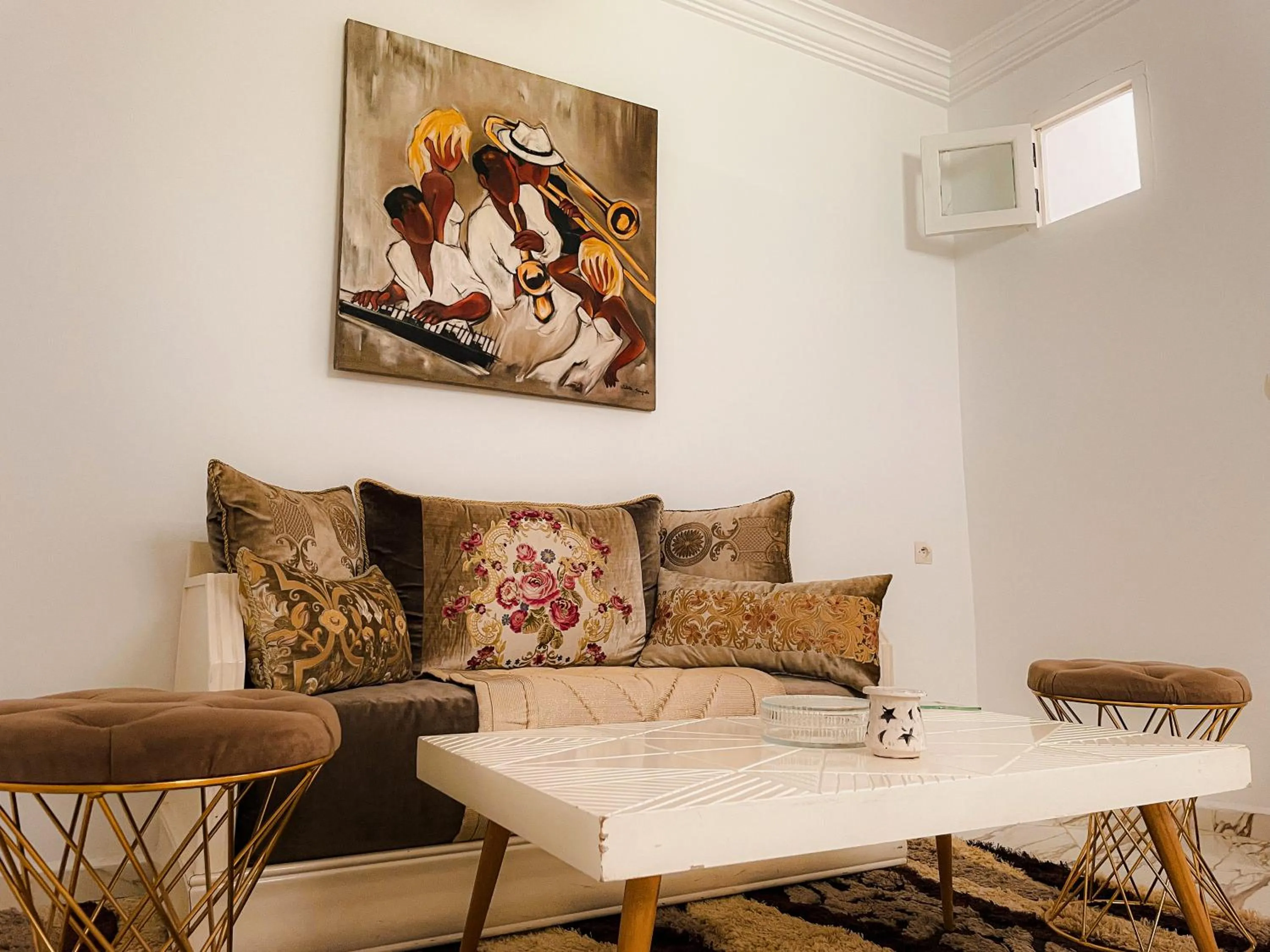 Living room in Hotel Princesse Ilham