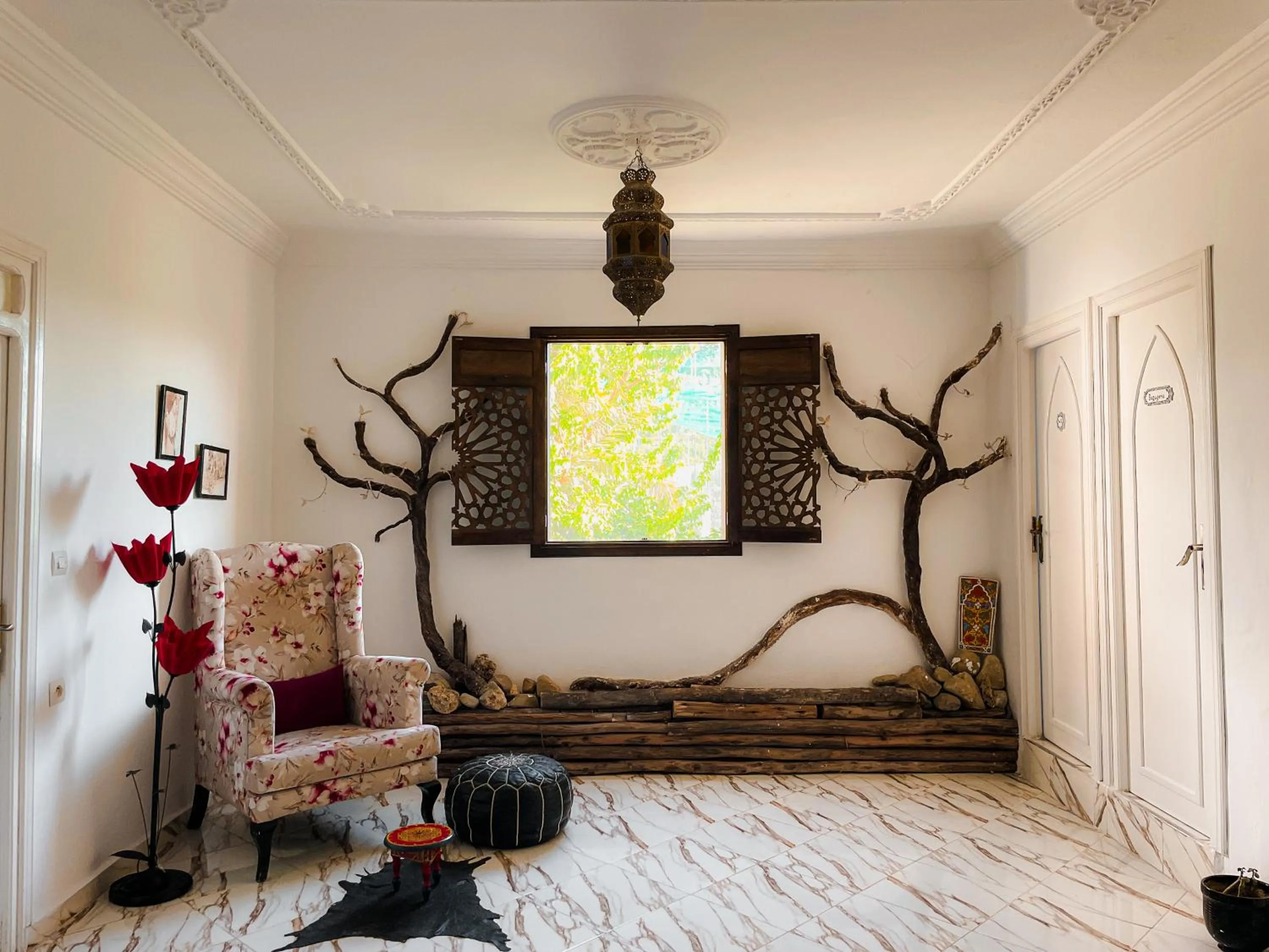 Living room in Hotel Princesse Ilham