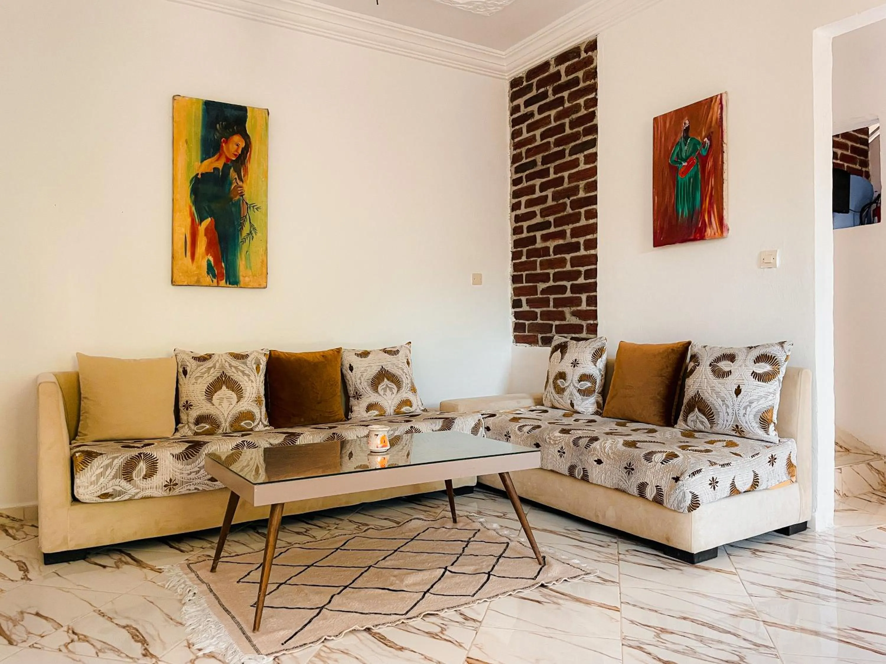 Living room in Hotel Princesse Ilham