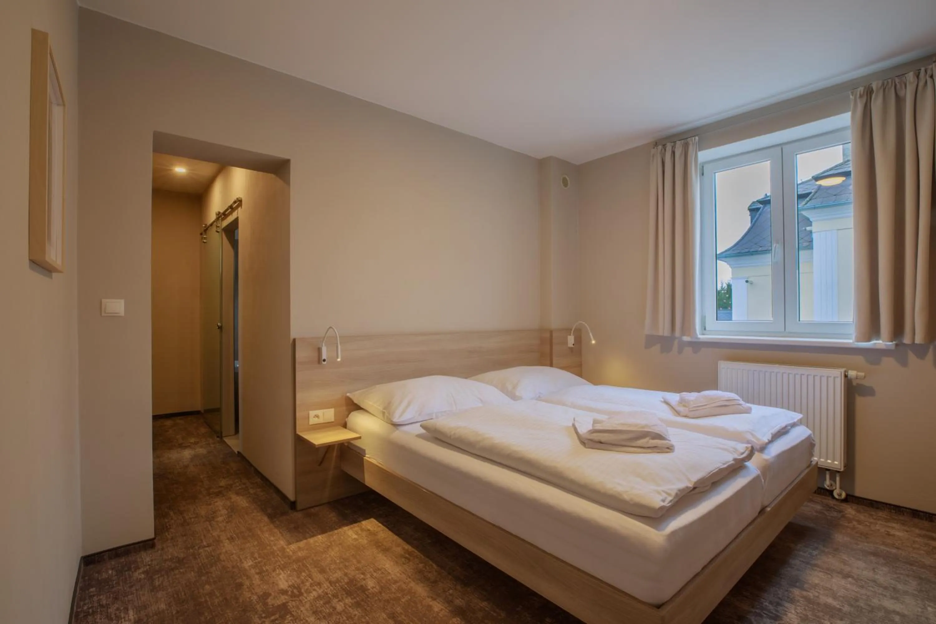 Bedroom, Bed in Hotel Jitřenka