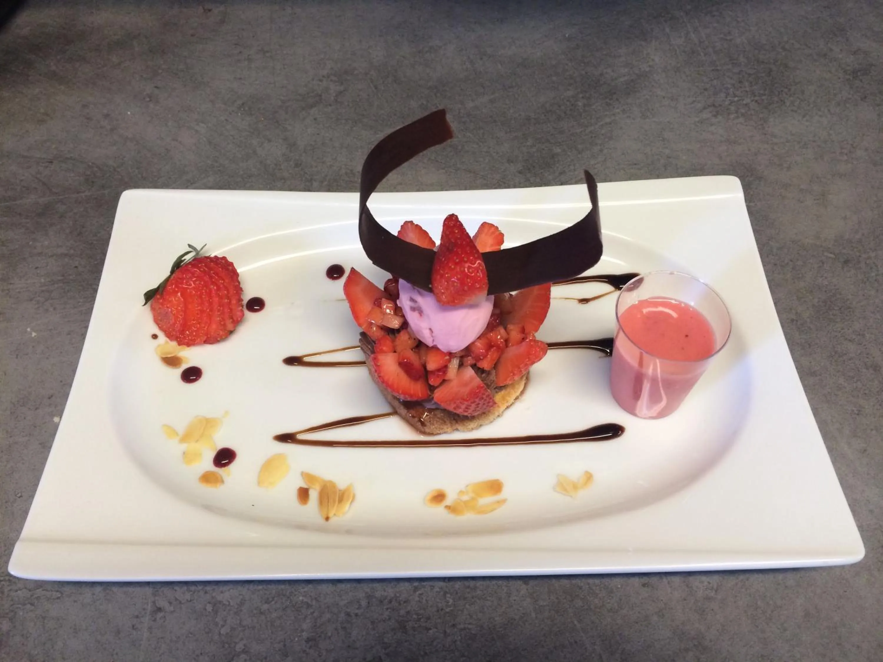 Food close-up in Hotel du Golf de Clécy