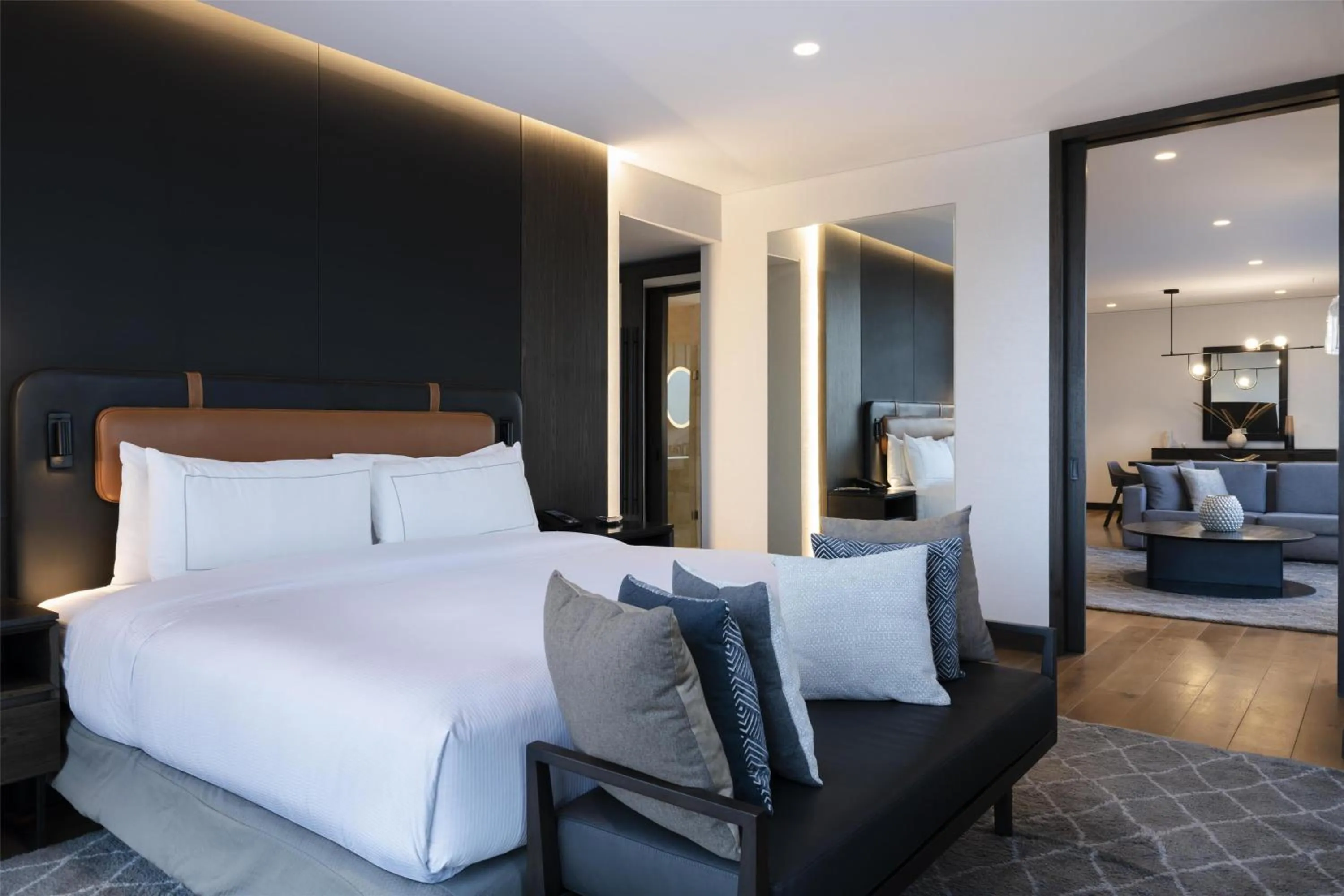 Bed in Hilton Guadalajara Midtown