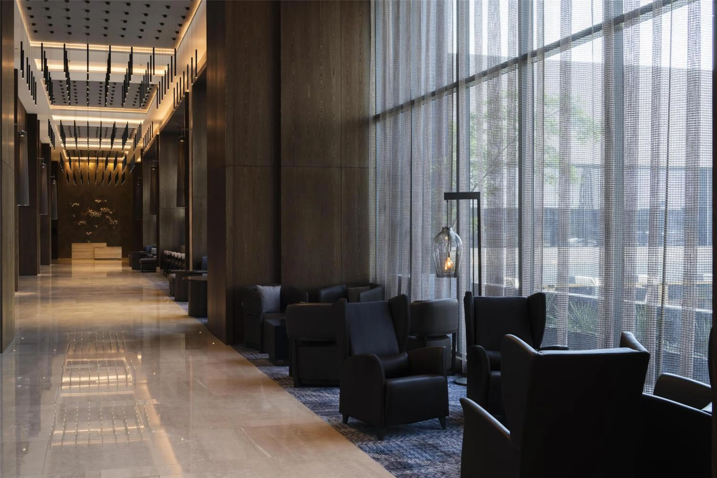 Lobby or reception in Hilton Guadalajara Midtown