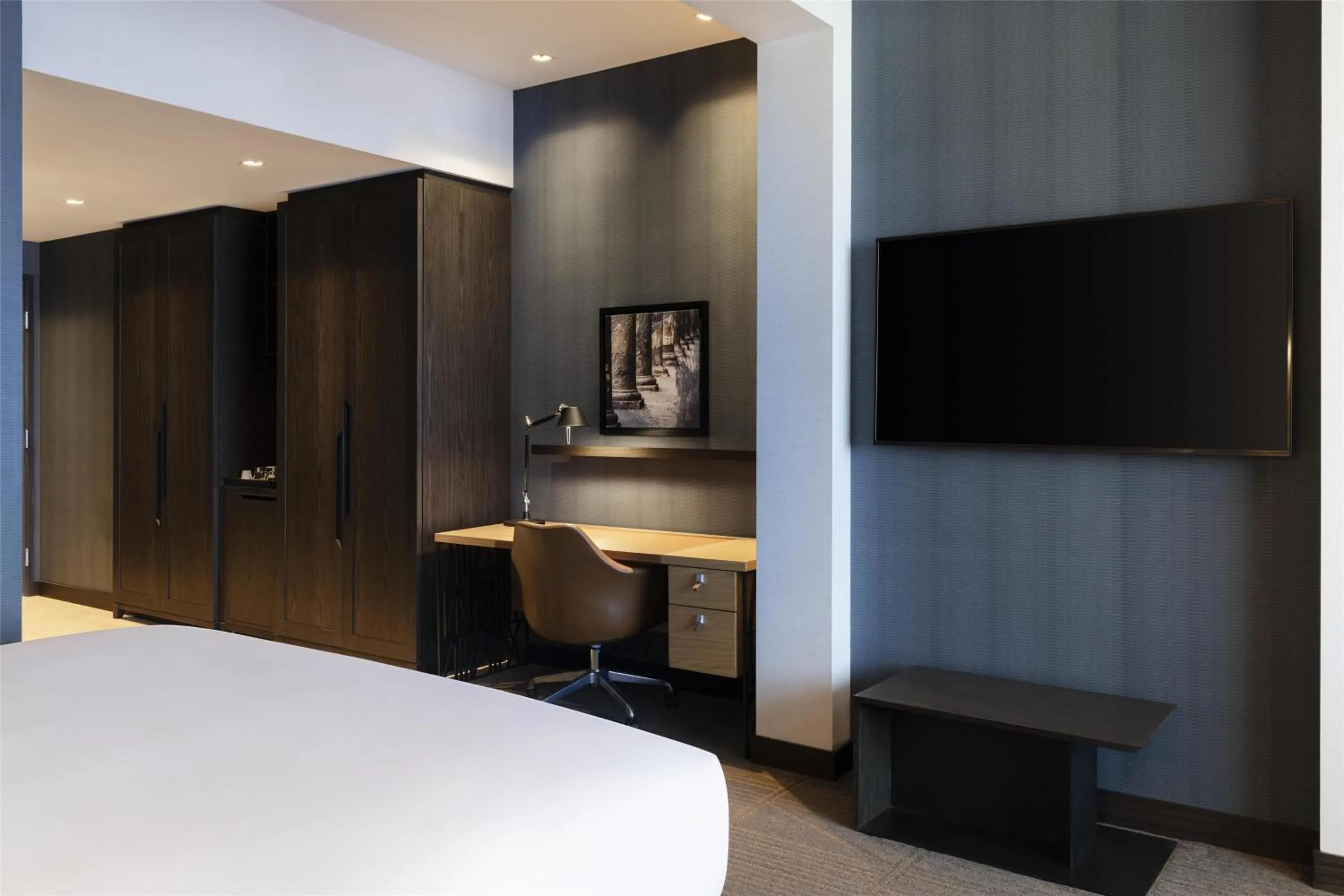 Bed in Hilton Guadalajara Midtown