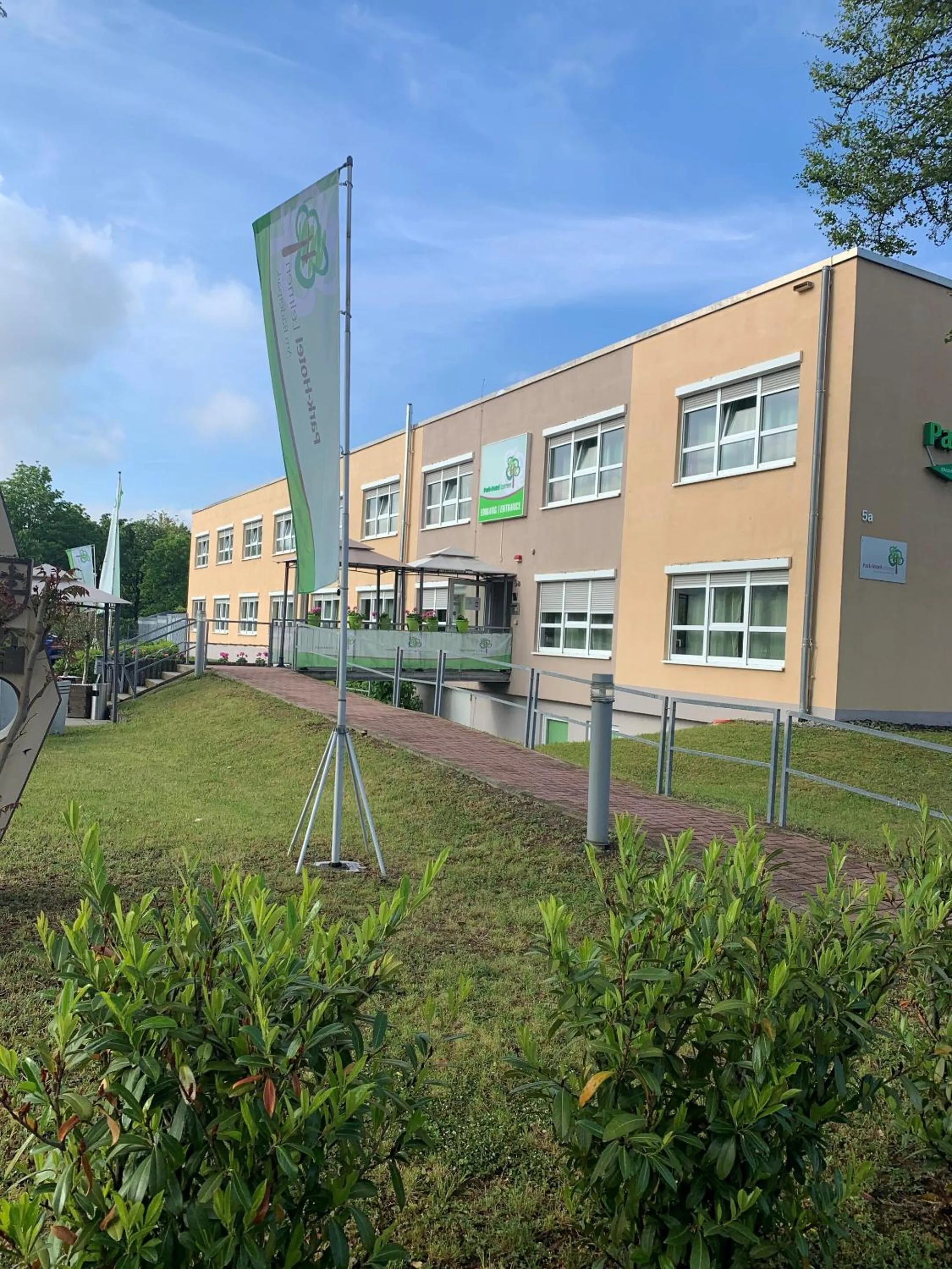 Lobby or reception in Park-Hotel Leimen