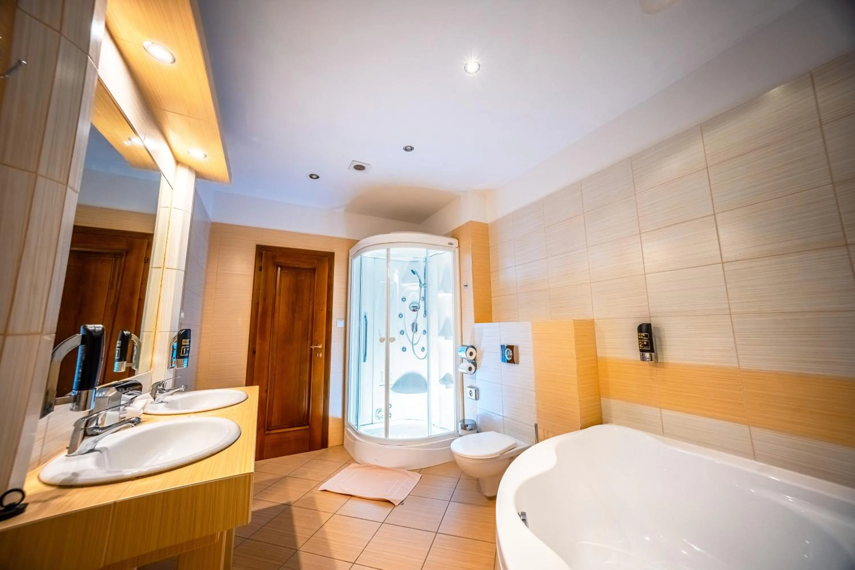 Bathroom in Penzion Josu