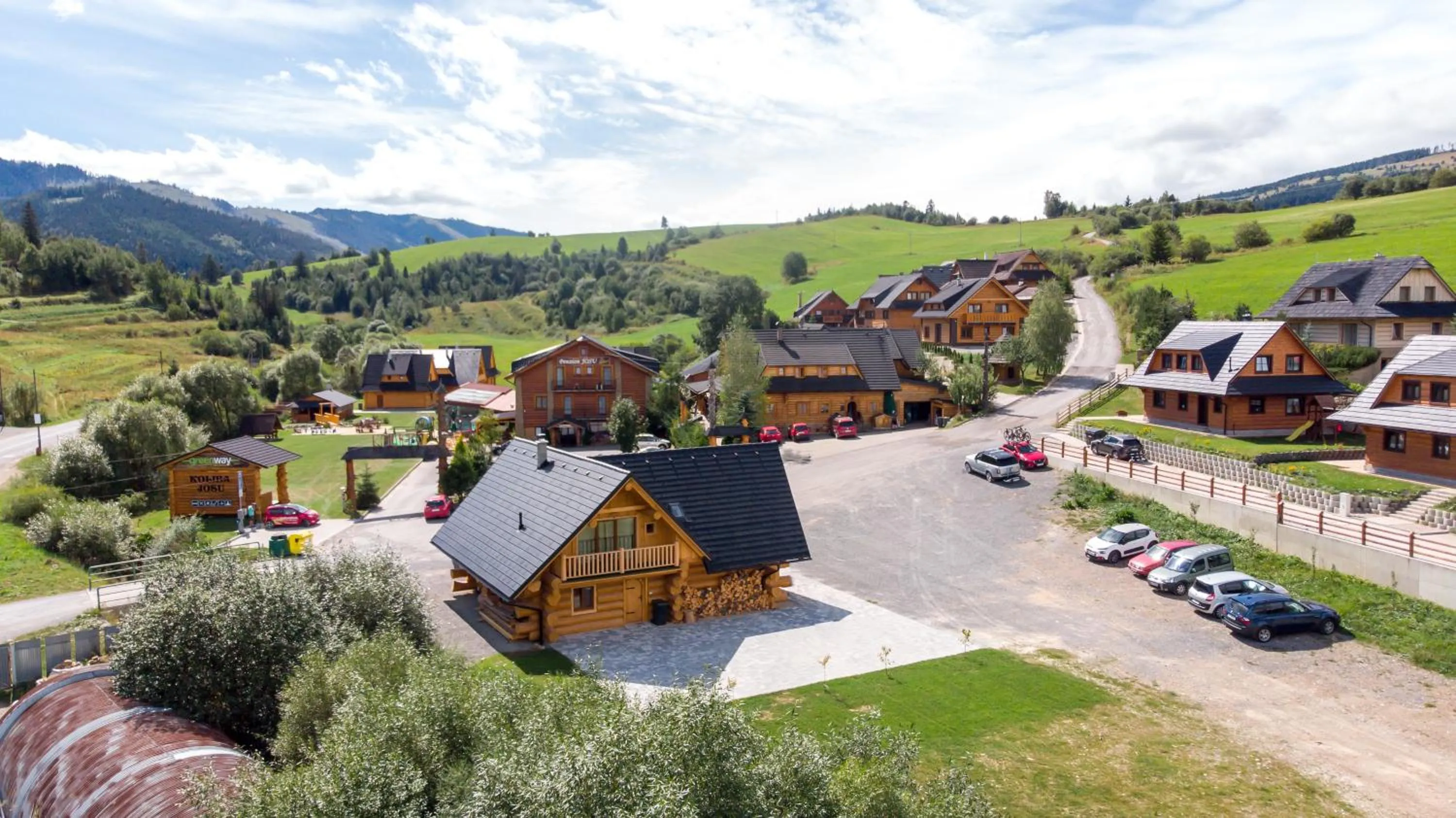 Property building in Penzion Josu