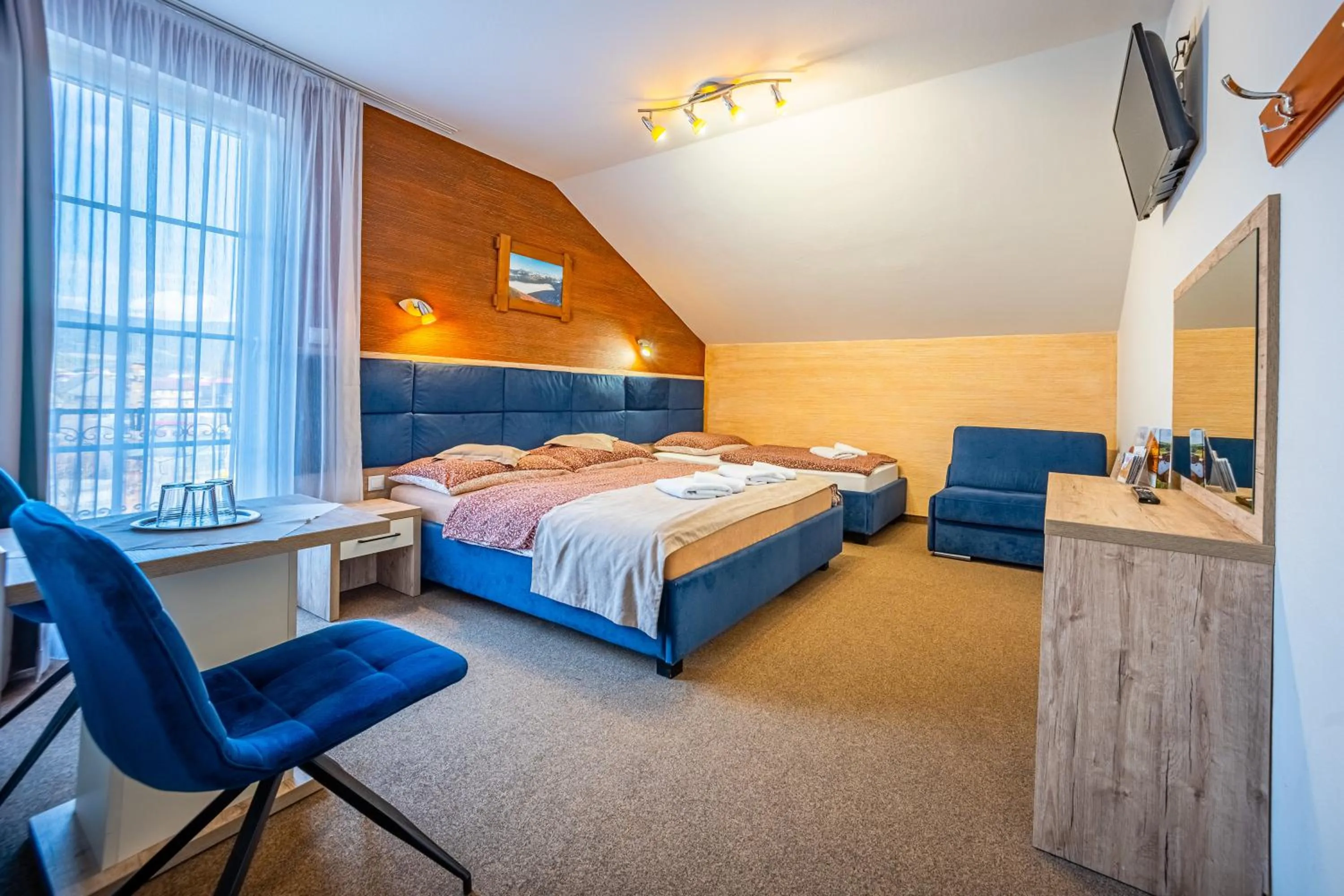 Bedroom, Bed in Penzion Josu