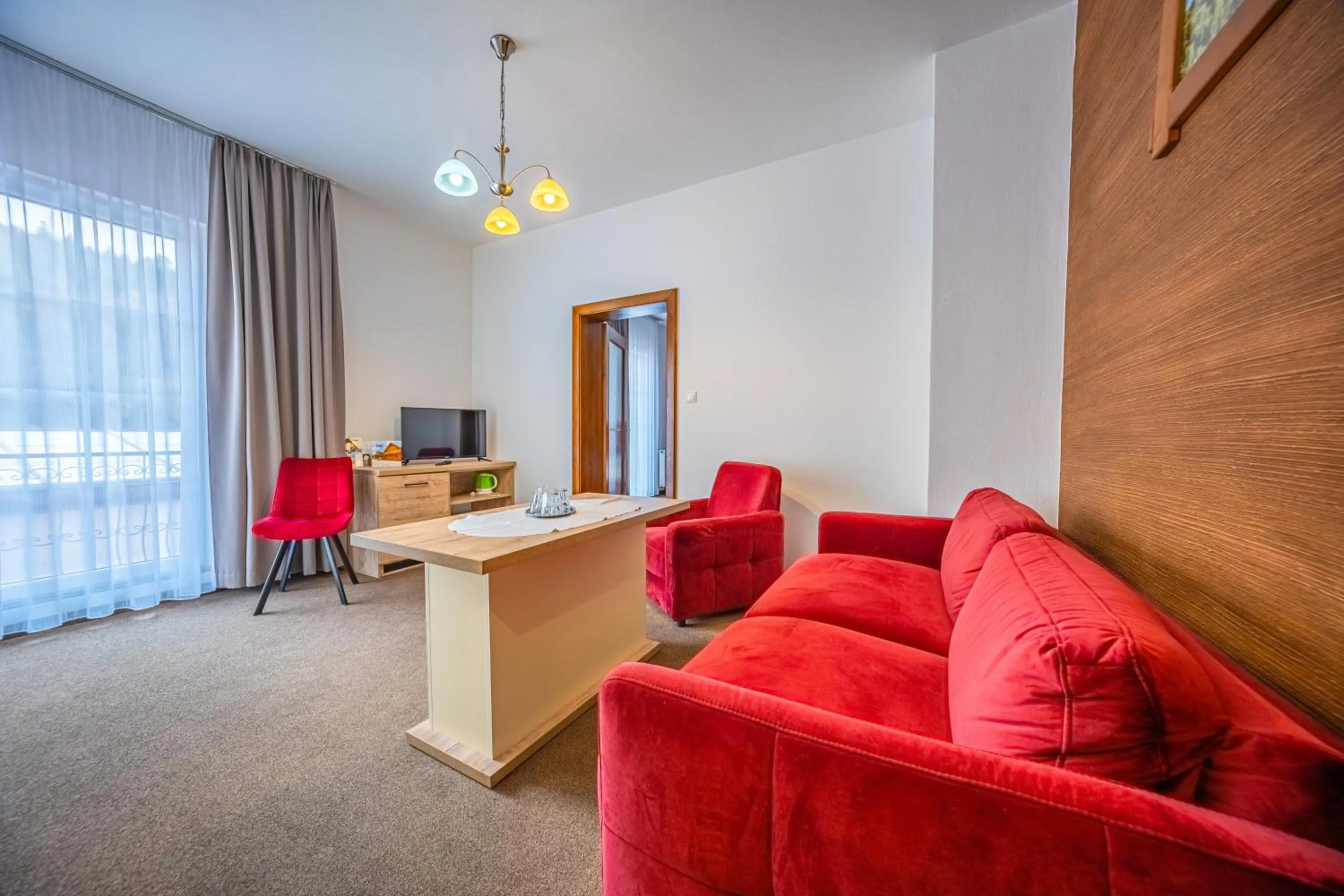 Living room in Penzion Josu