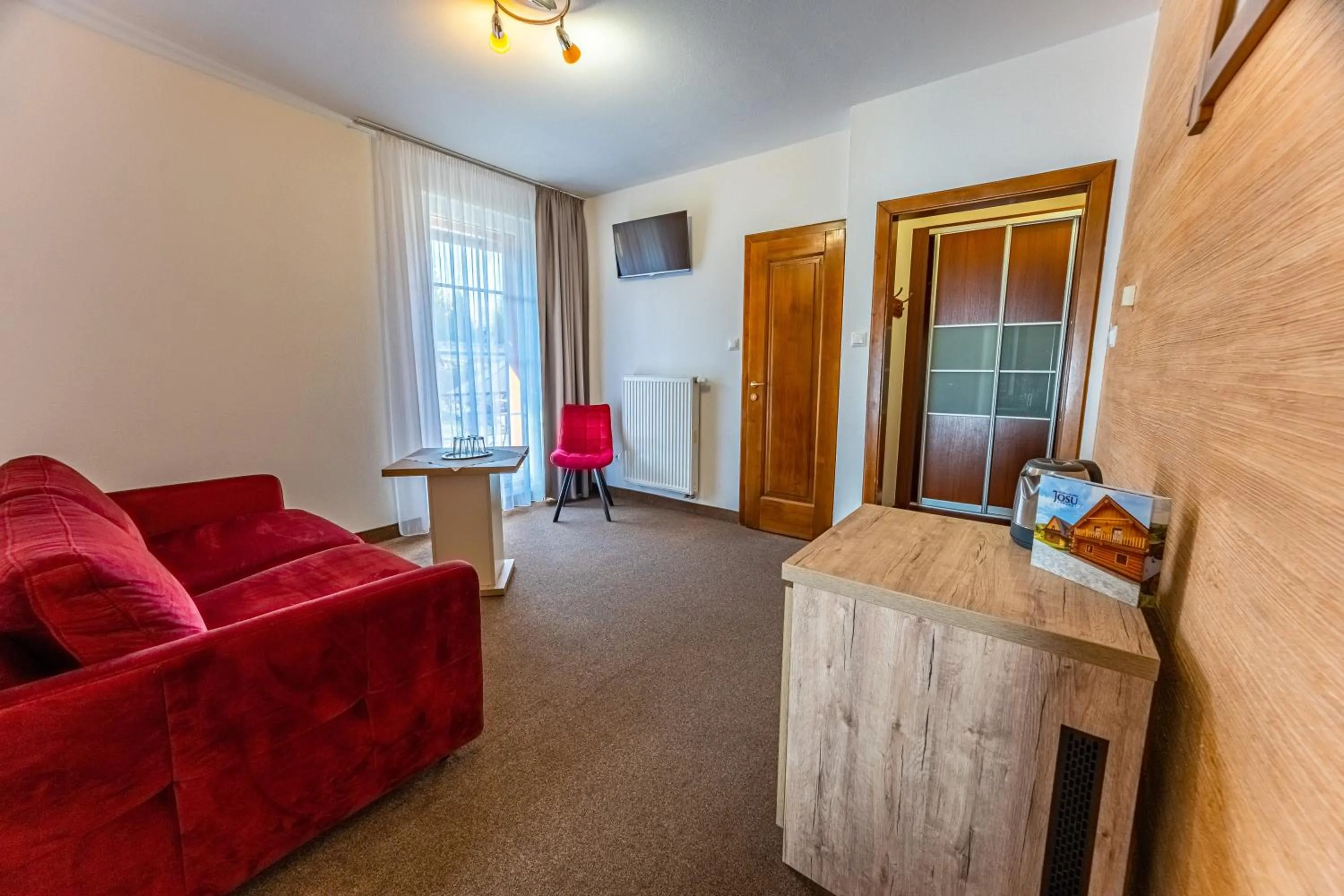 Living room in Penzion Josu