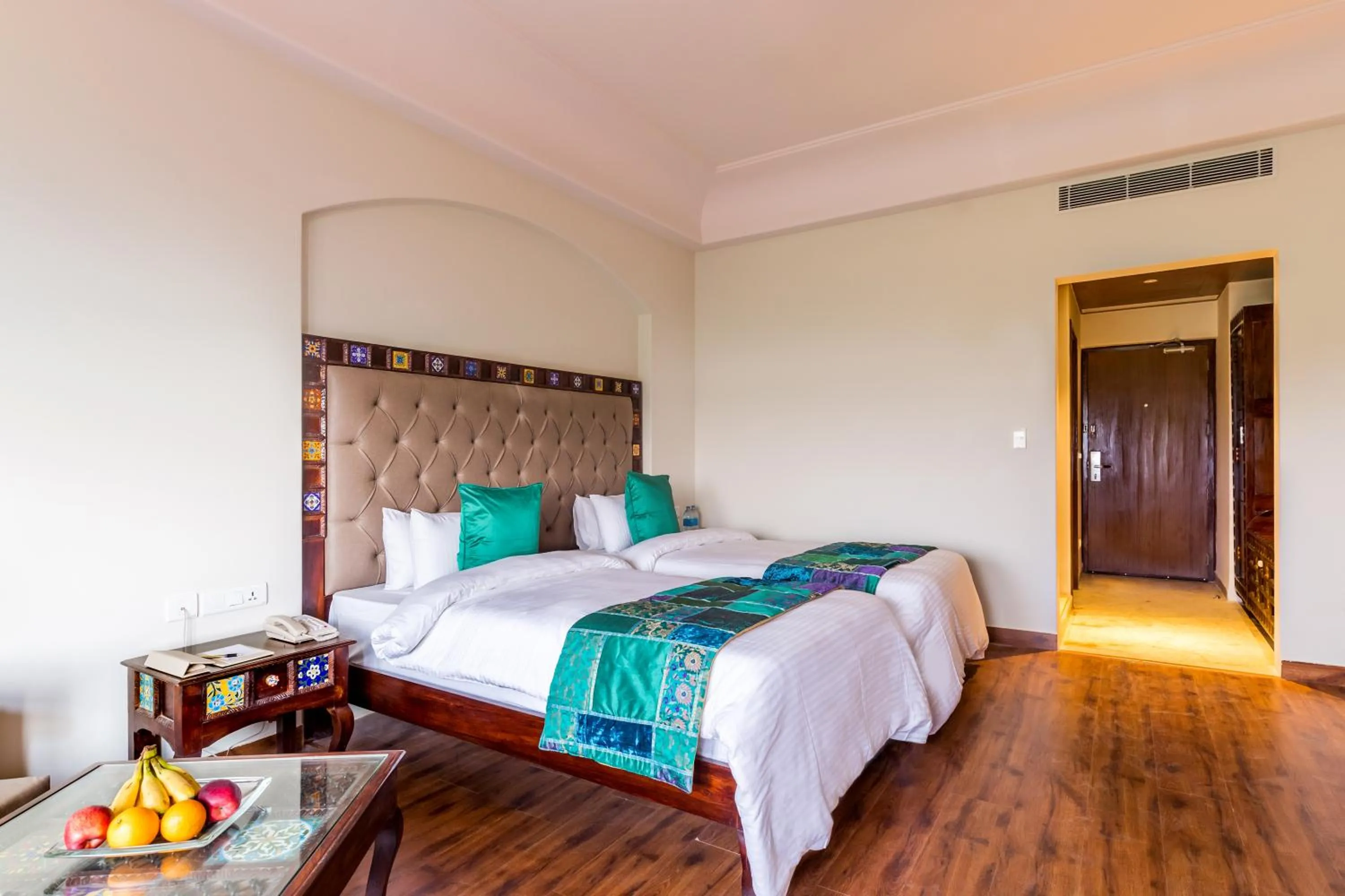 Bedroom, Bed in Sairafort Sarovar Portico