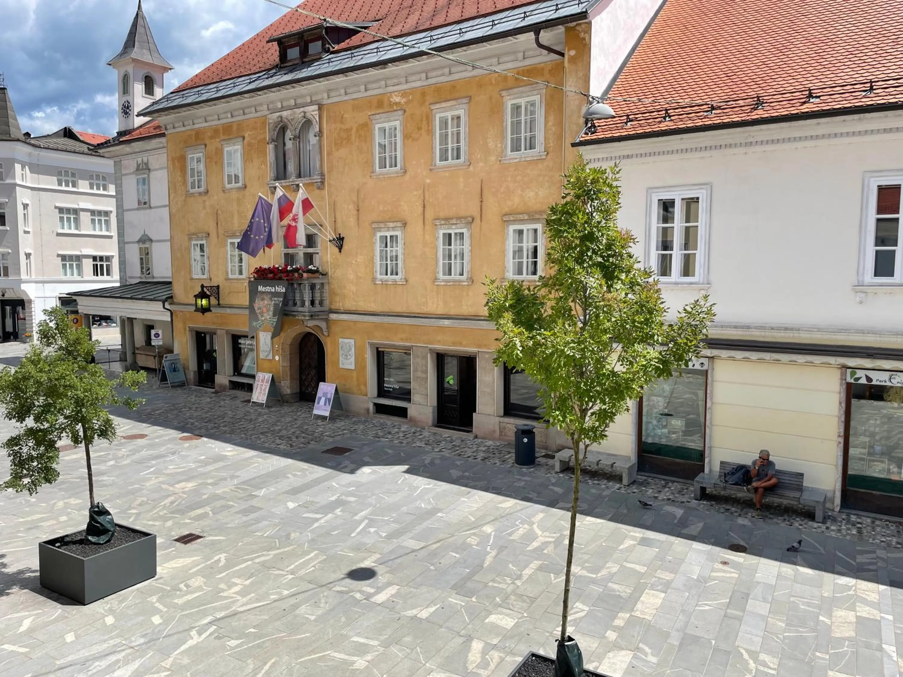 View (from property/room) in Guesthouse Stari Mayr