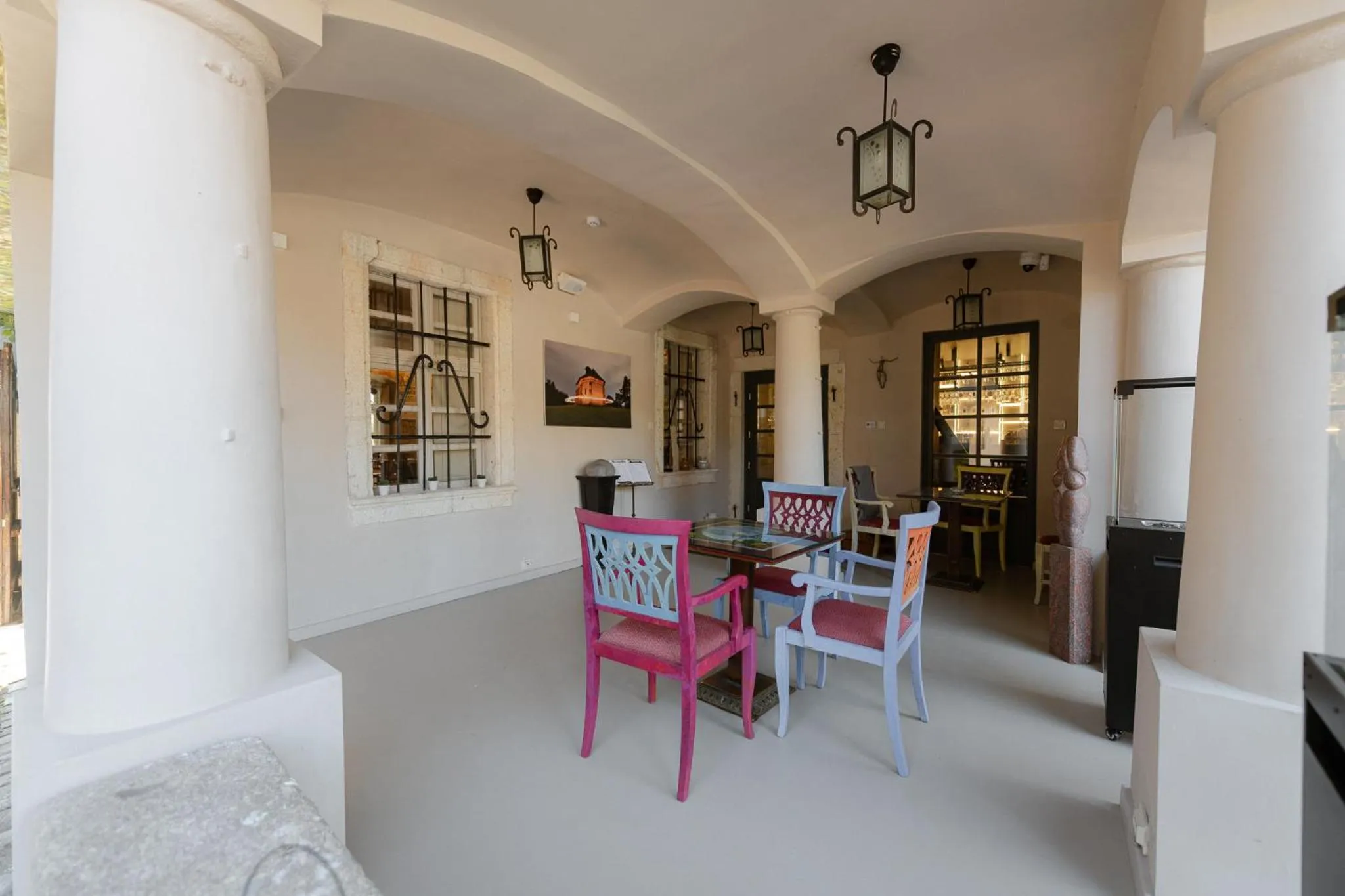 Balcony/Terrace in Barka Galéria Hotel és Étterem