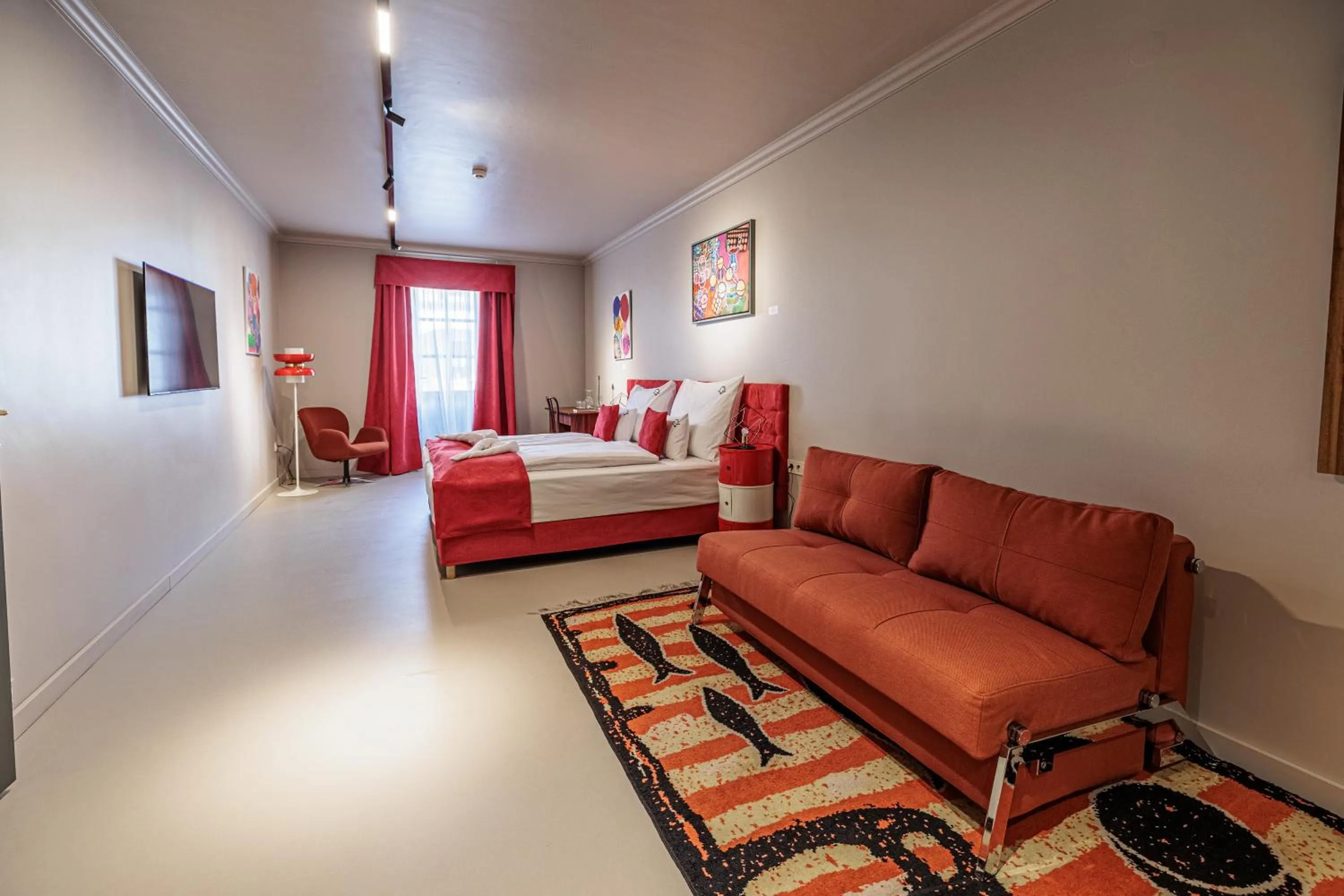 Bed in Barka Galéria Hotel és Étterem