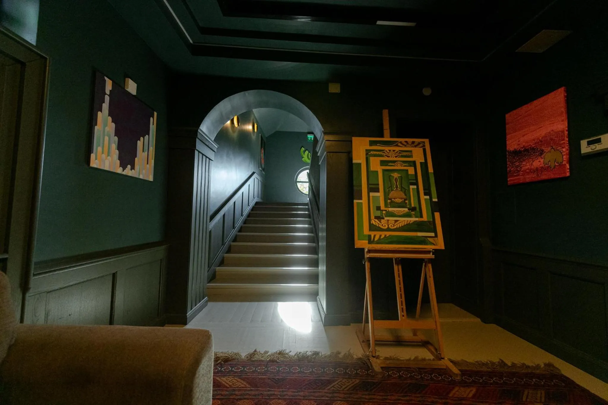 Decorative detail in Barka Galéria Hotel és Étterem