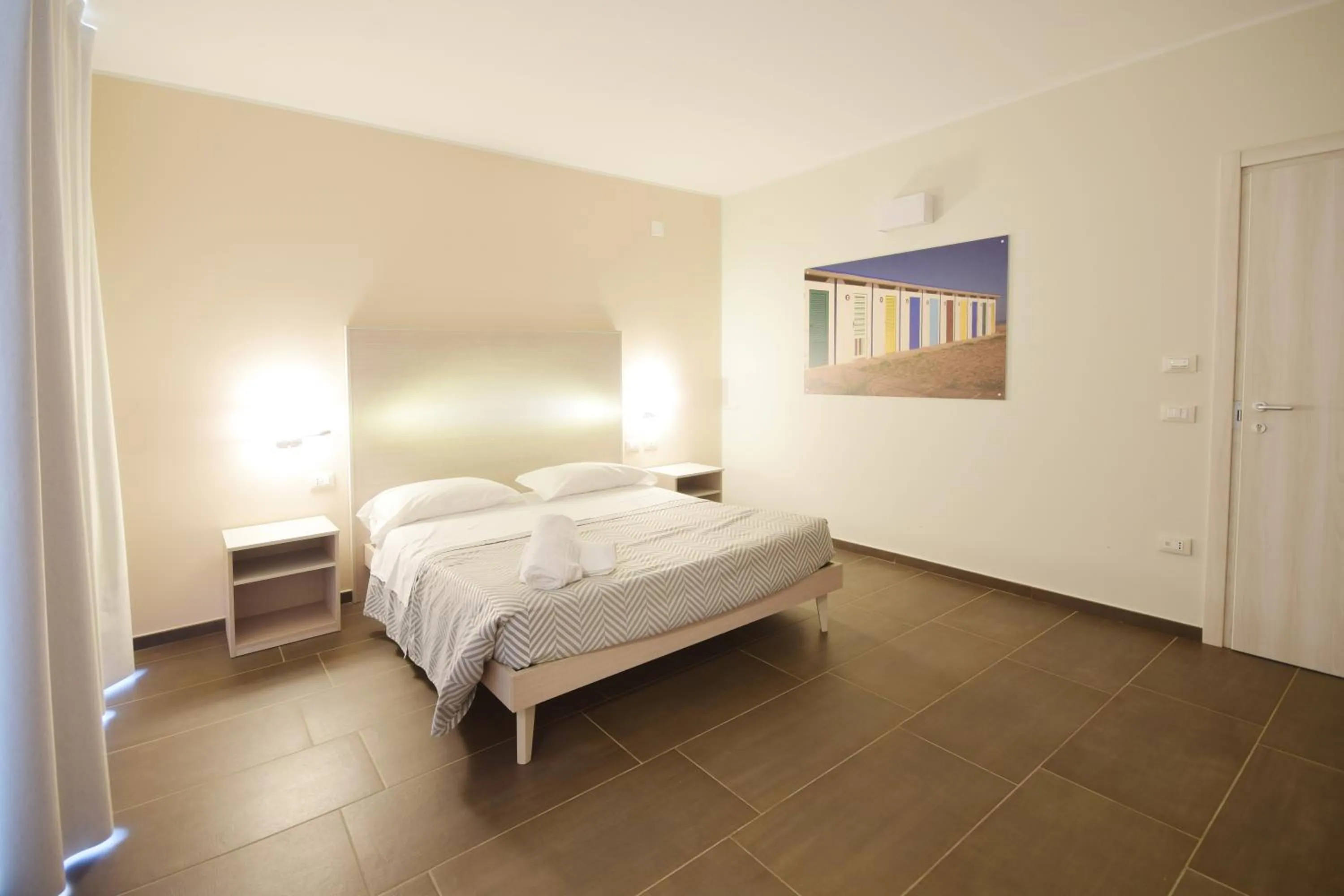 Bed in Hotel La Siesta