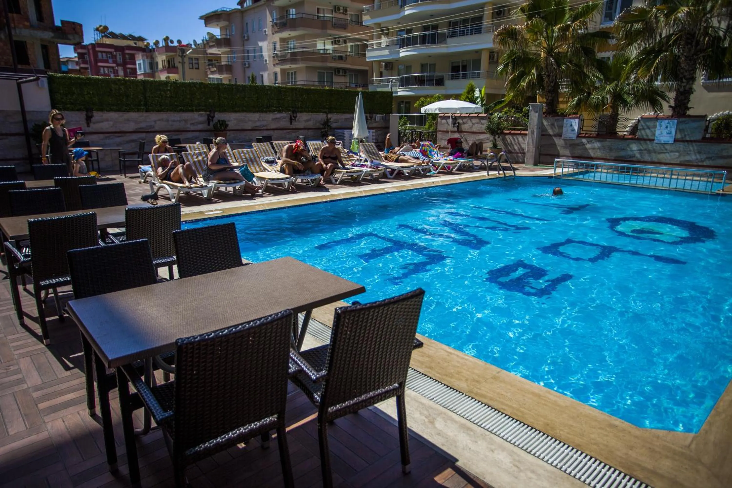 Swimming pool in Oba Time Hotel
