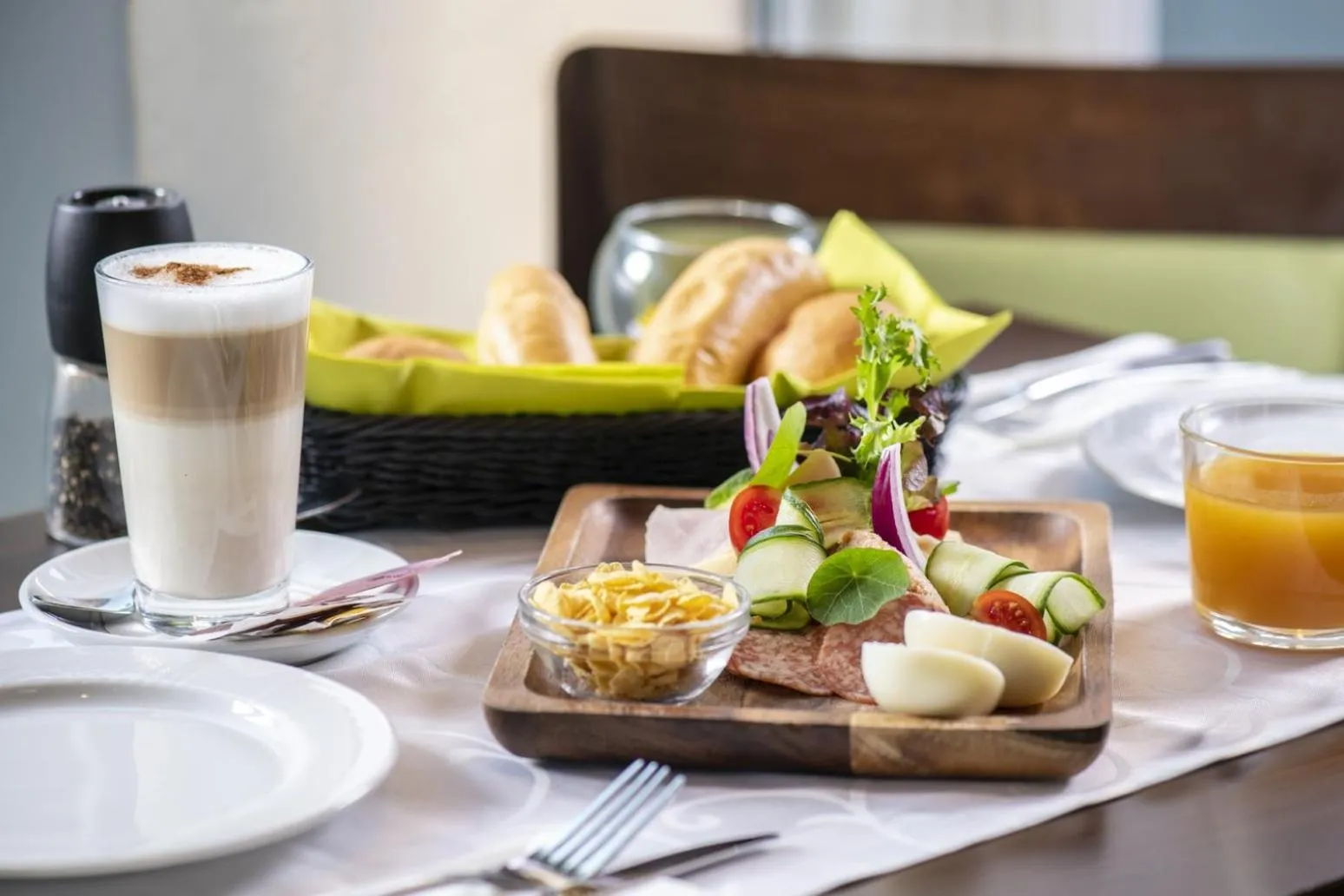Breakfast in Patak Park Hotel Visegrád