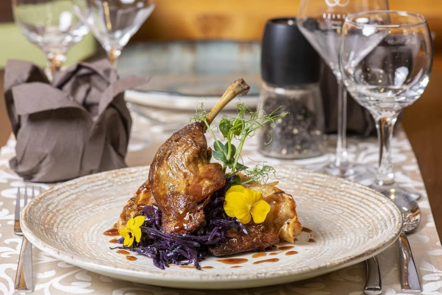 Restaurant/places to eat in Patak Park Hotel Visegrád