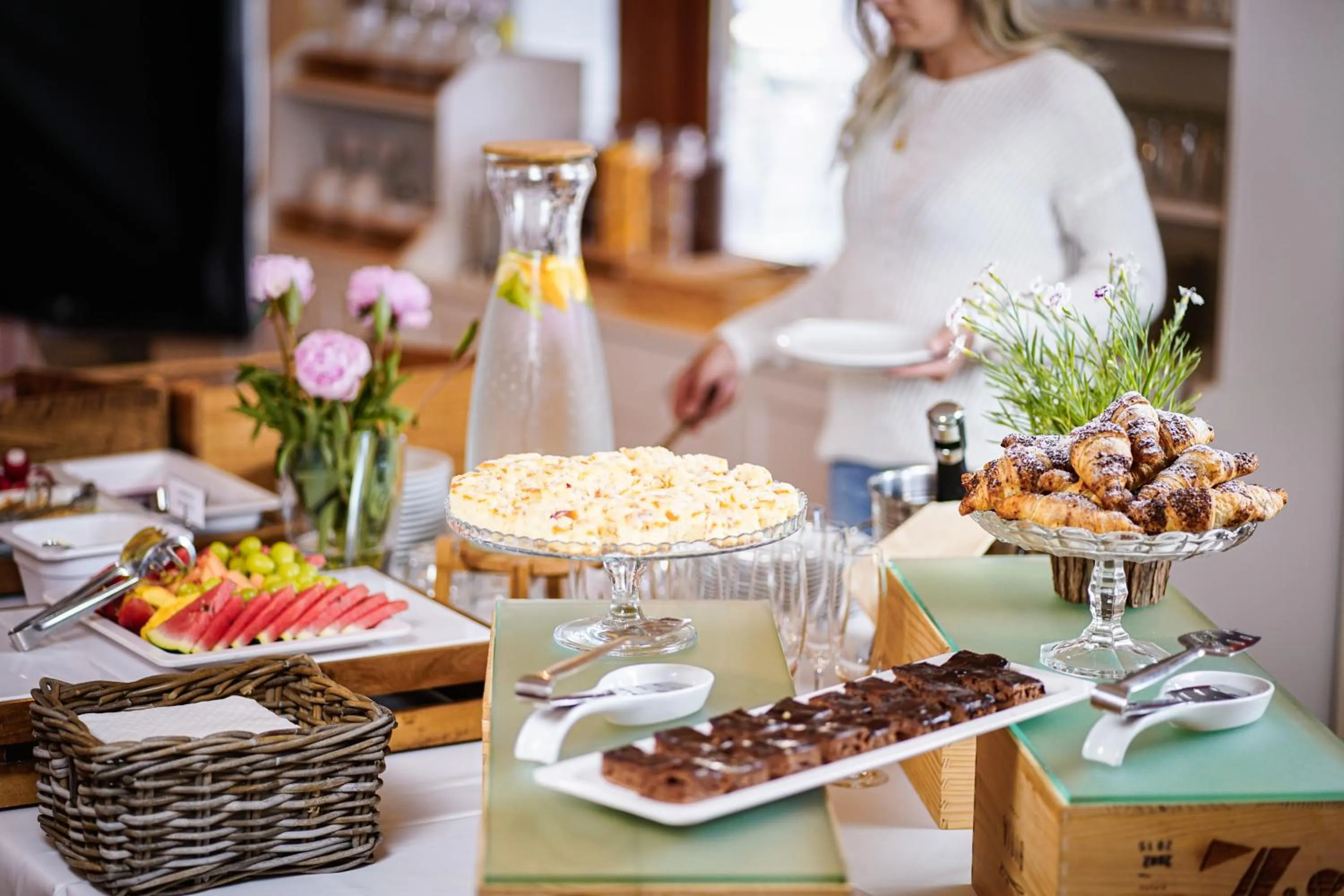 Breakfast in Hotel SLUNEČNÁ LOUKA